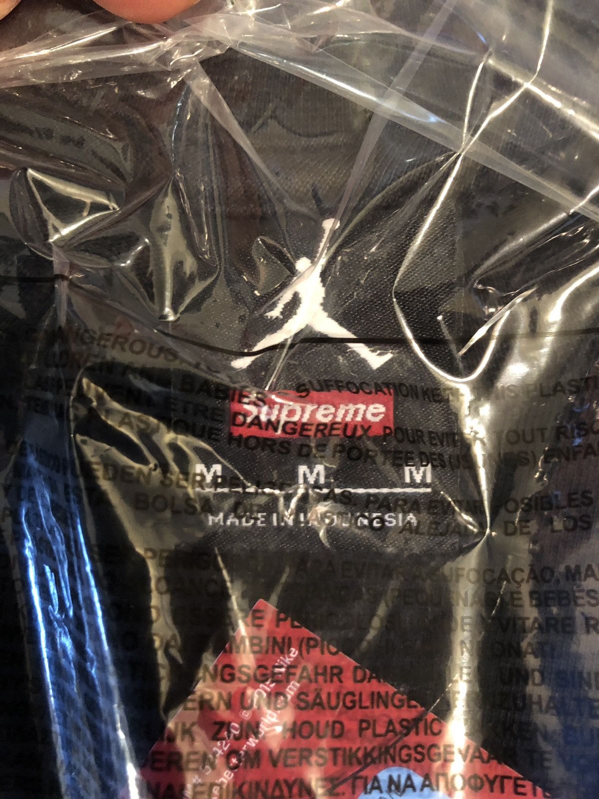 Jordan Brand × Supreme Brand New Black Tee Size US M / EU 48-50 / 2 - 5 Thumbnail