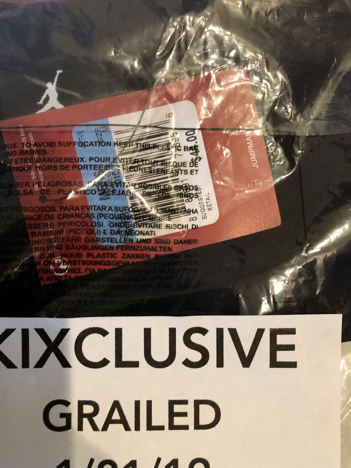 Jordan Brand × Supreme Brand New Black Tee Size US M / EU 48-50 / 2 - 4 Thumbnail