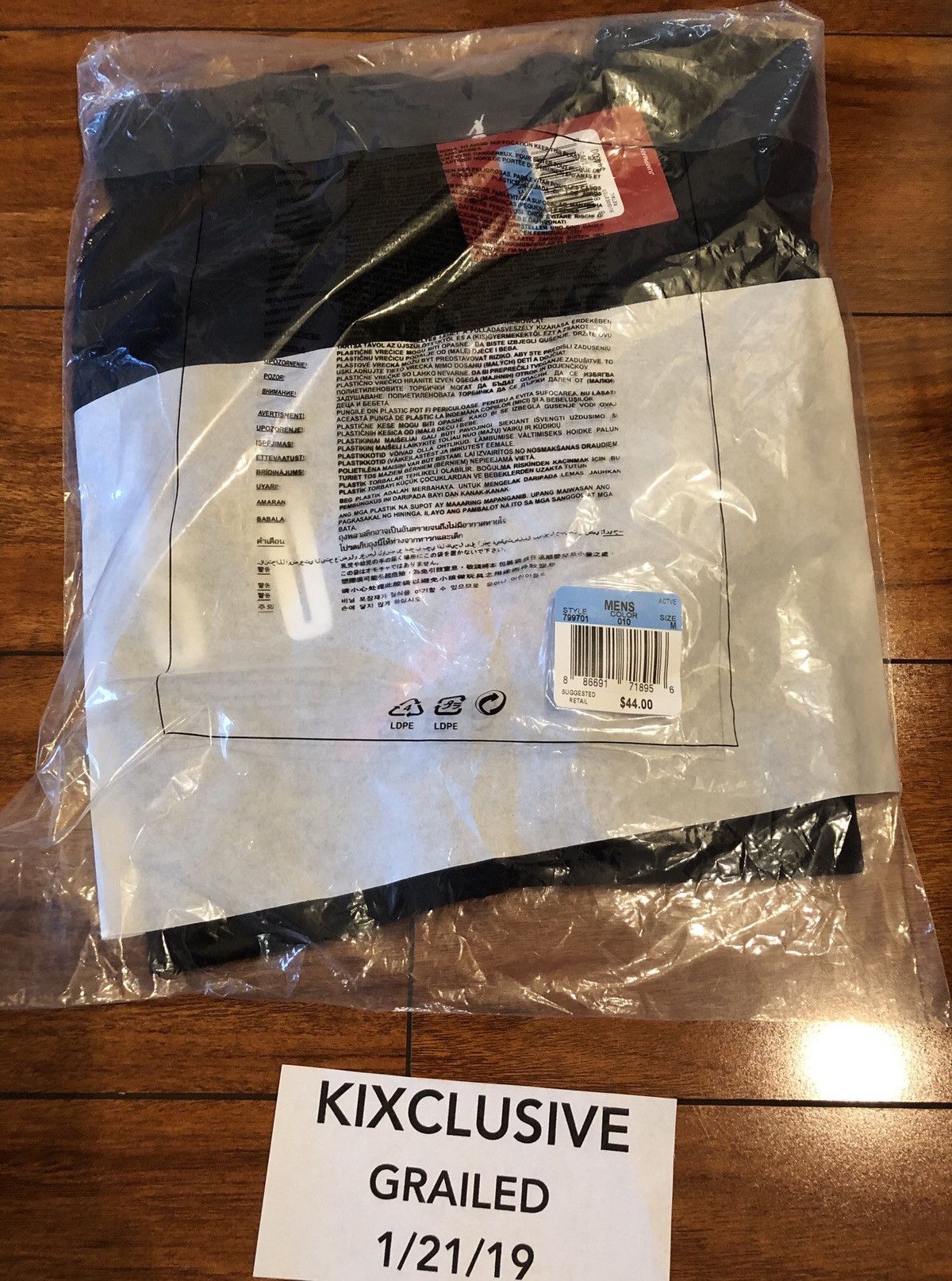 Jordan Brand × Supreme Brand New Black Tee Size US M / EU 48-50 / 2 - 2 Thumbnail
