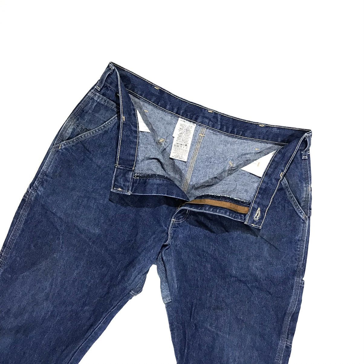 Carhartt × Vintage Vintage Carhartt FR Cat2 Denim Pants Size 38 X 30 Size US 38 / EU 54 - 7 Thumbnail