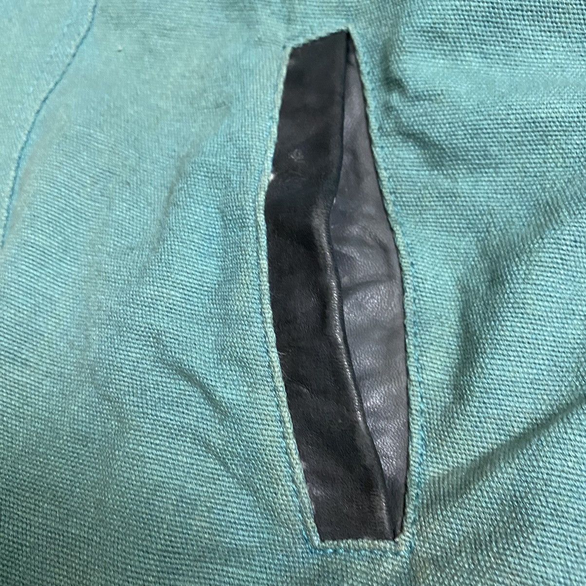 Boycott Boycott vintage 80s sleeve leather bomber jacket Size US L / EU 52-54 / 3 - 12 Thumbnail