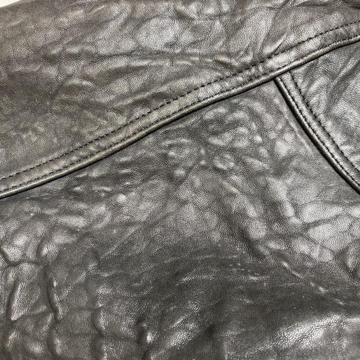 Boycott Boycott vintage 80s sleeve leather bomber jacket Size US L / EU 52-54 / 3 - 11 Thumbnail