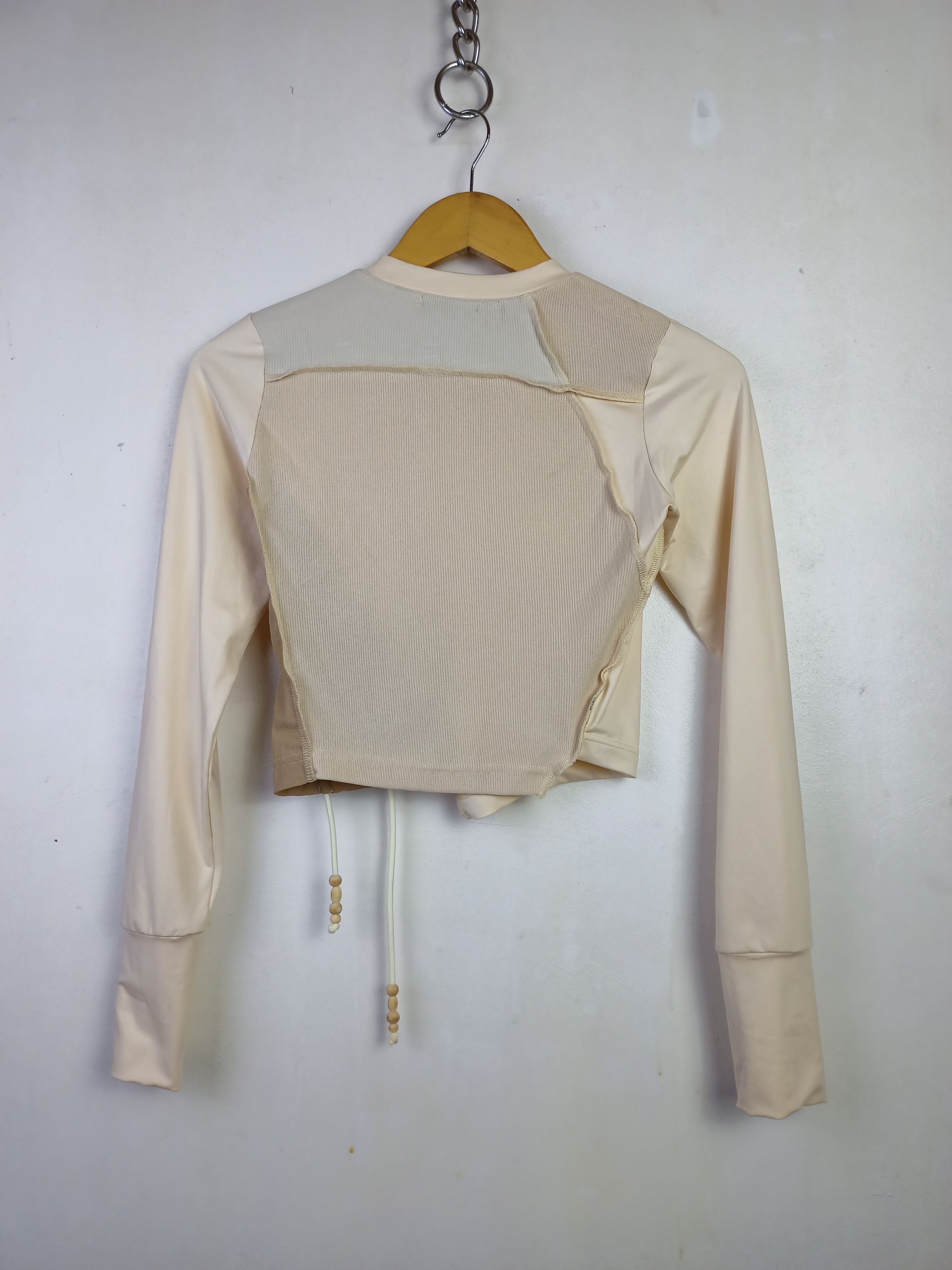 Hyein Seo HYEIN SEO TWISTED LONGSLEEVE CROPPED SHIRT Size L / US 10 / IT 46 - 4 Thumbnail