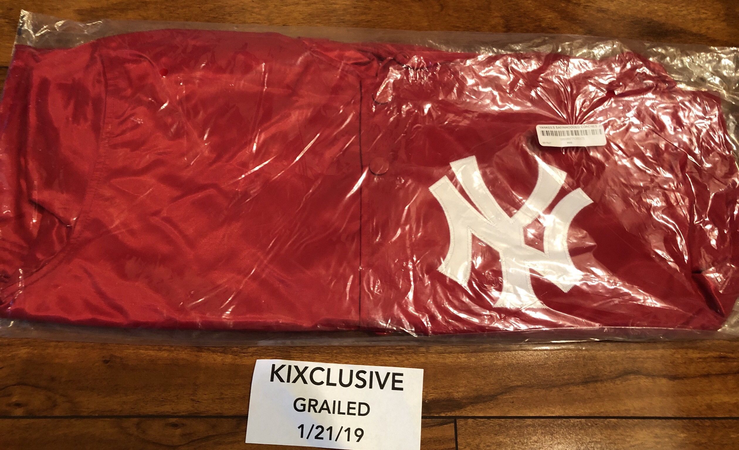 New York Yankees × Supreme New Red Coaches Jacket Size US L / EU 52-54 / 3 - 2 Thumbnail