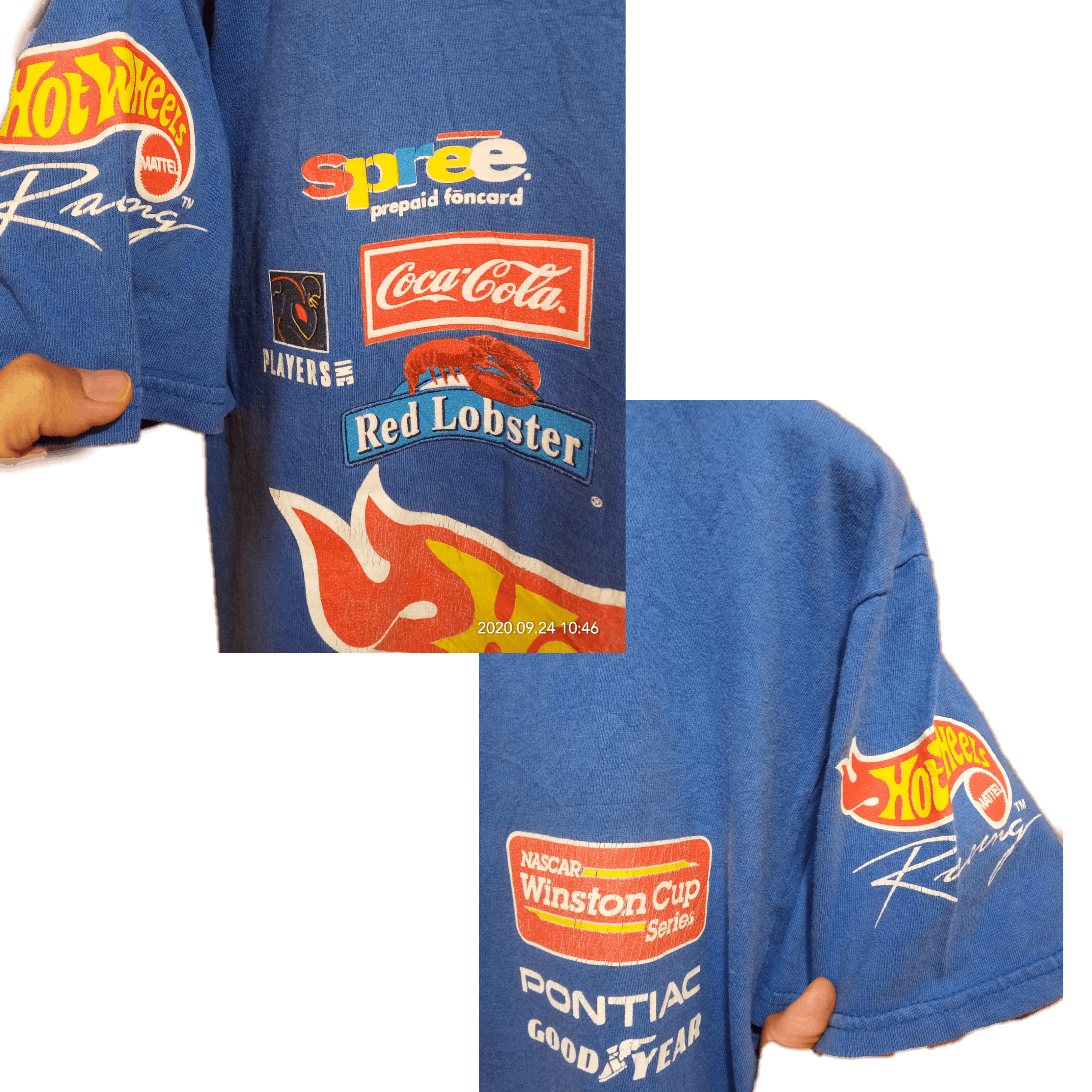 Vintage Vintage 90s Super Rare Hotwheels Collab Sponsor Racingteam Size US M / EU 48-50 / 2 - 4 Thumbnail