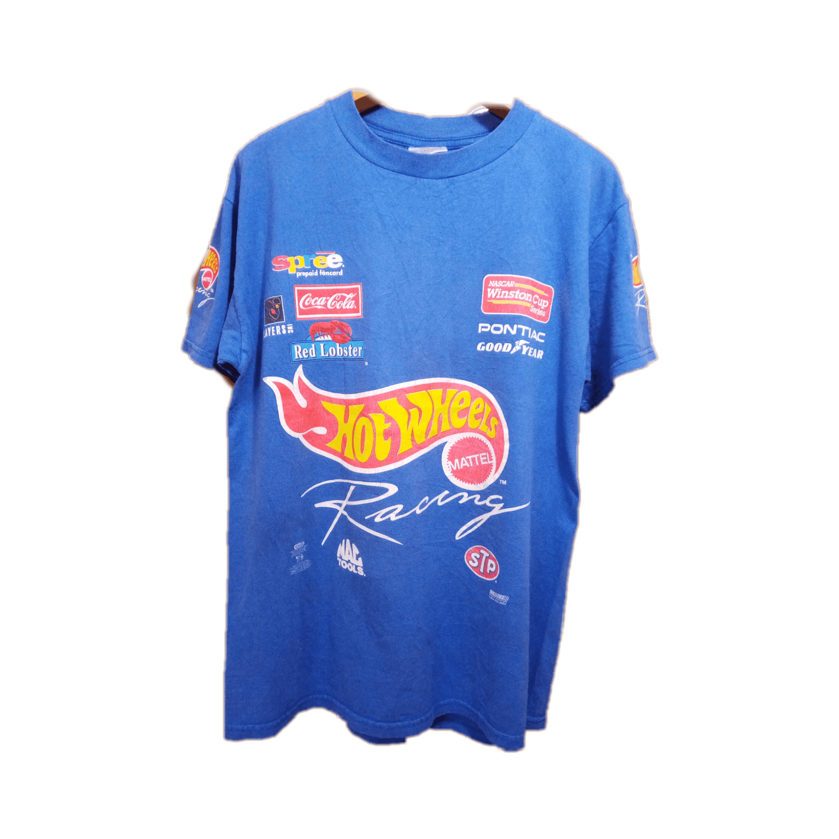 Vintage Vintage 90s Super Rare Hotwheels Collab Sponsor Racingteam Size US M / EU 48-50 / 2 - 1 Thumbnail