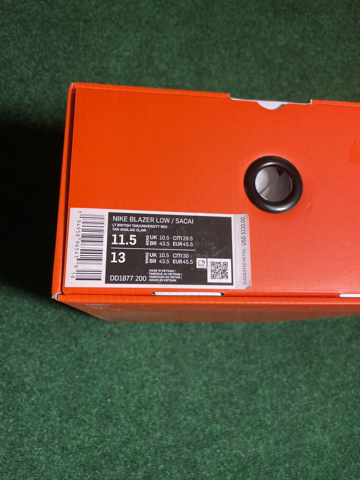 Nike × Sacai Sacai X Nike Blazer Low Size US 11.5 / EU 44-45 - 7 Thumbnail
