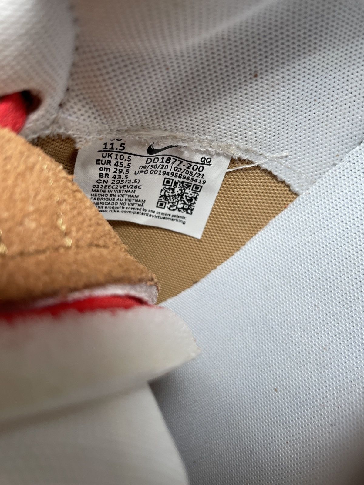 Nike × Sacai Sacai X Nike Blazer Low Size US 11.5 / EU 44-45 - 6 Thumbnail