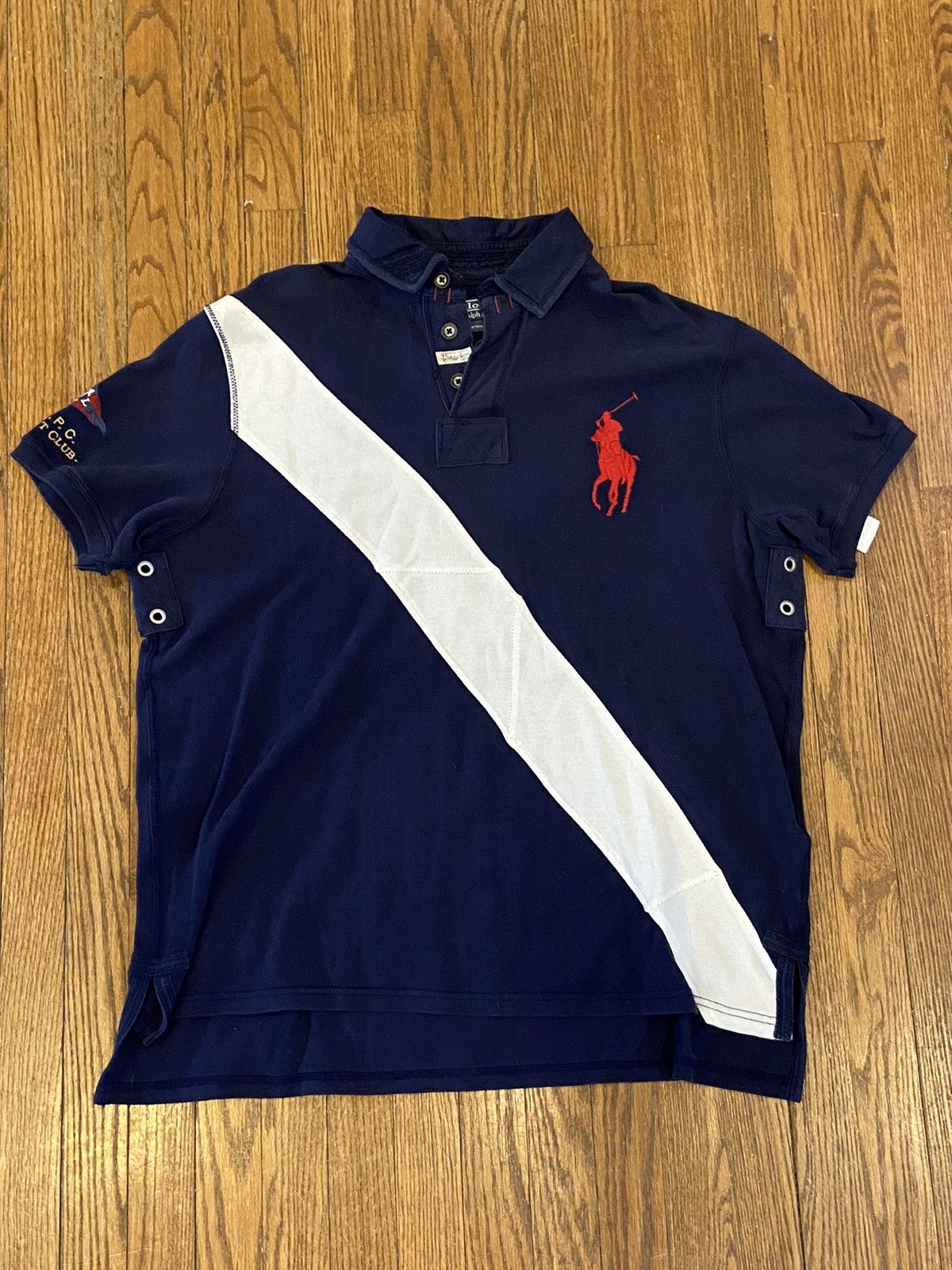 Vintage Polo Ralph Lauren Yacht Club Polo Size US XXL / EU 58 / 5 - 1 Thumbnail