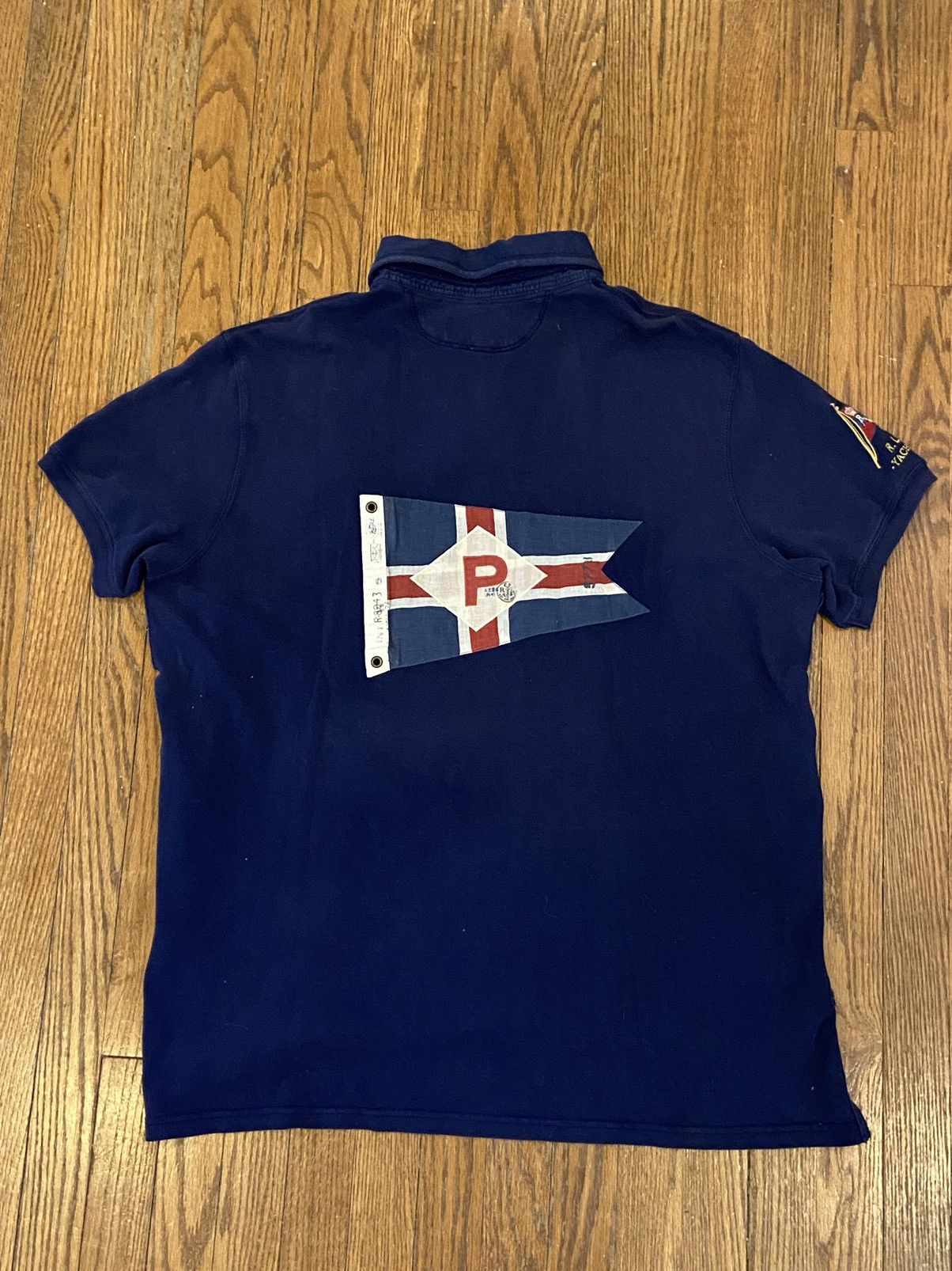 Vintage Polo Ralph Lauren Yacht Club Polo Size US XXL / EU 58 / 5 - 2 Thumbnail