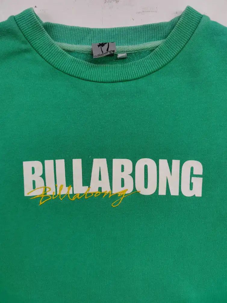 Billabong × Japanese Brand Rare!!! Billabong Big Logo Sweatshirt Size US M / EU 48-50 / 2 - 3 Thumbnail