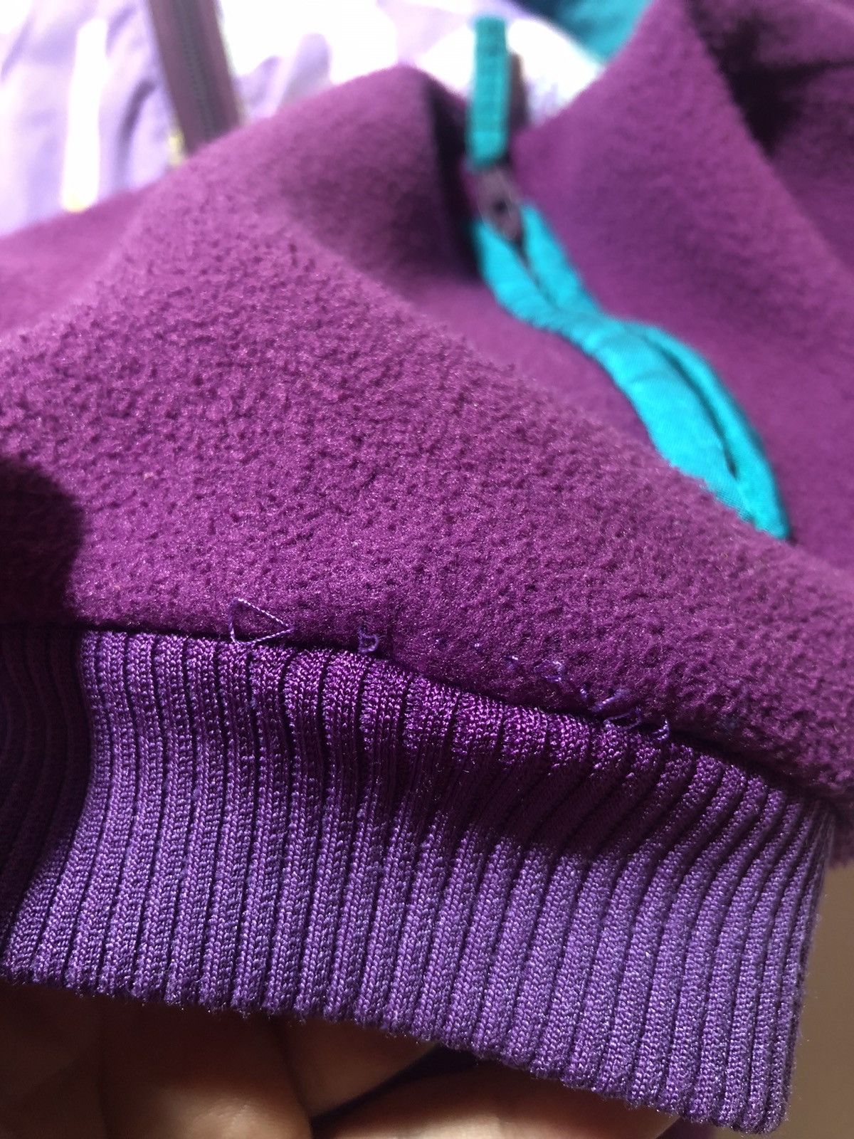 Vintage Vintage 90s Mammut Zipper Fleece Sweatshirt Size US S / EU 44-46 / 1 - 12 Thumbnail