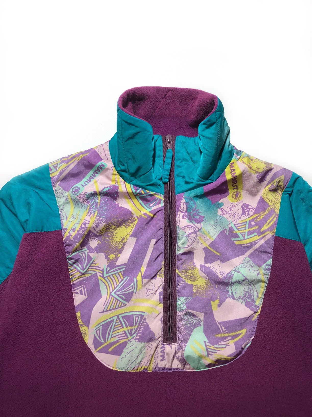 Vintage Vintage 90s Mammut Zipper Fleece Sweatshirt Size US S / EU 44-46 / 1 - 3 Thumbnail