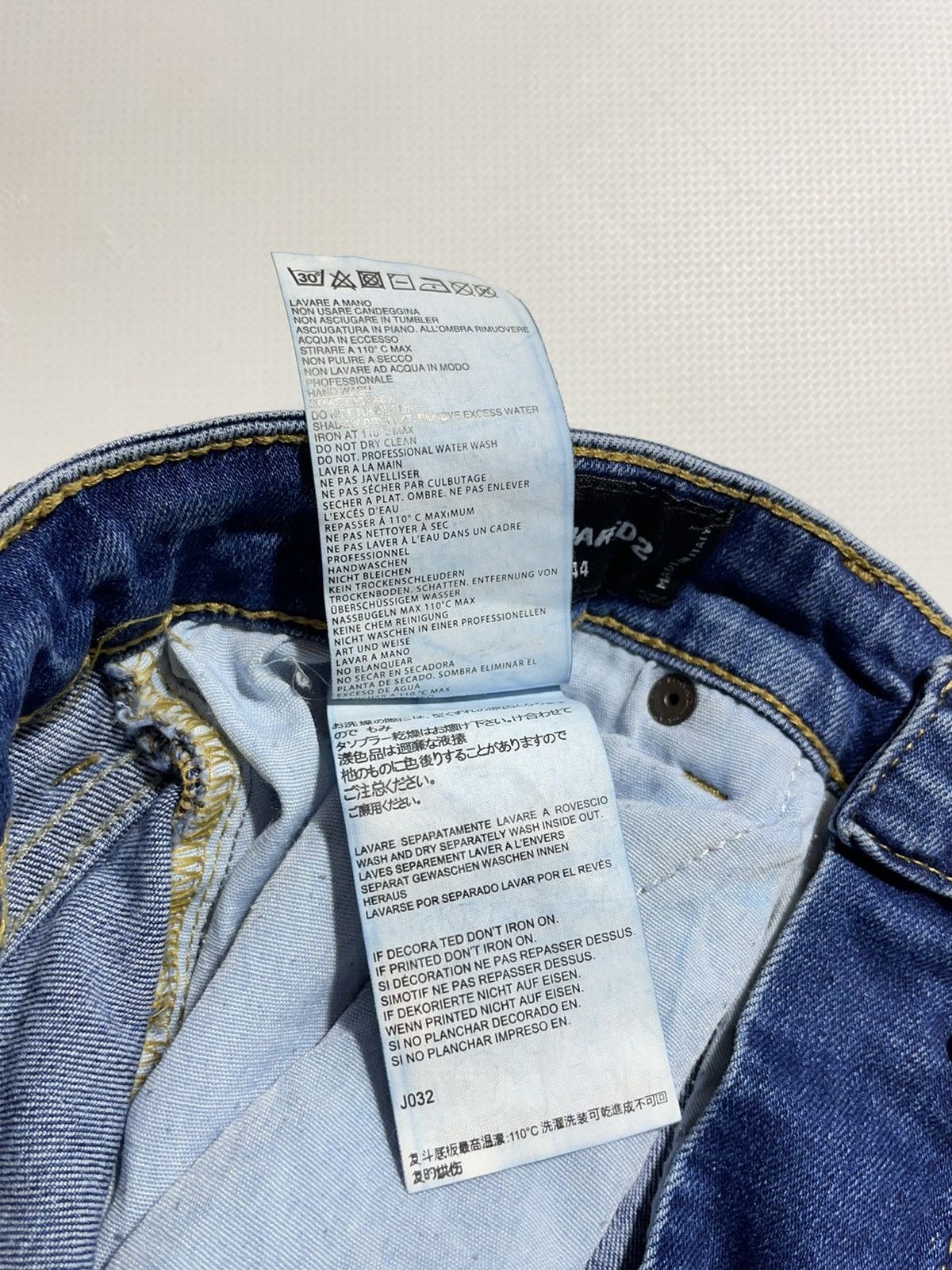 Dsquared2 Dsquared2 Slim Jeans Size US 30 / EU 46 - 17 Thumbnail