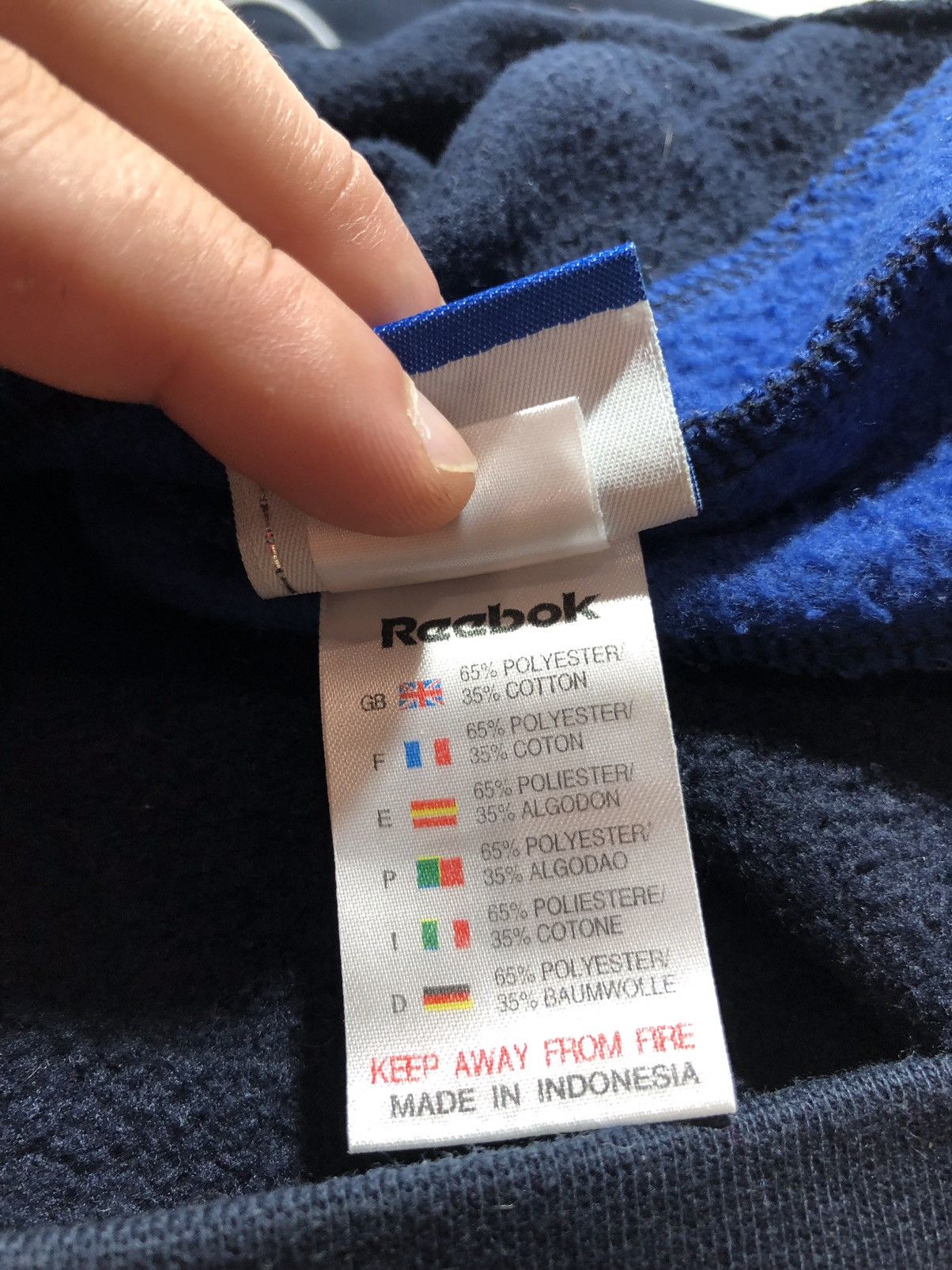 Reebok Reebok Vintage Big Logo Sweatshirt Size US S / EU 44-46 / 1 - 11 Thumbnail