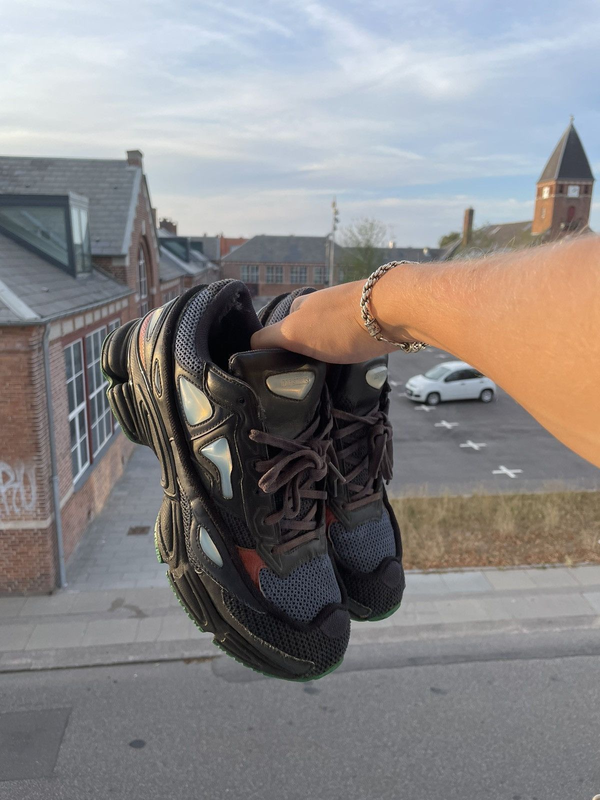 raf simons ozweego 2 night marine