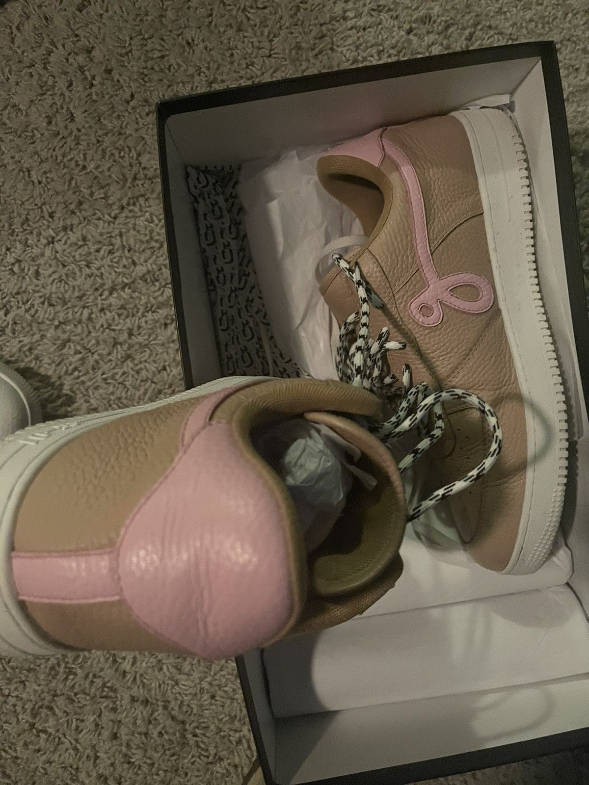 John Geiger AG1 Pink + Tan Size US 13 / EU 46 - 3 Thumbnail