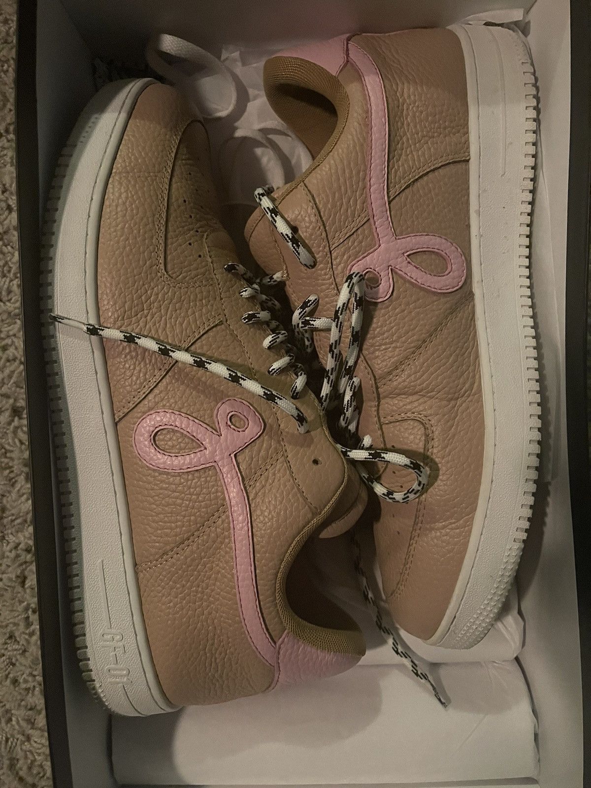 John Geiger AG1 Pink + Tan Size US 13 / EU 46 - 1 Thumbnail