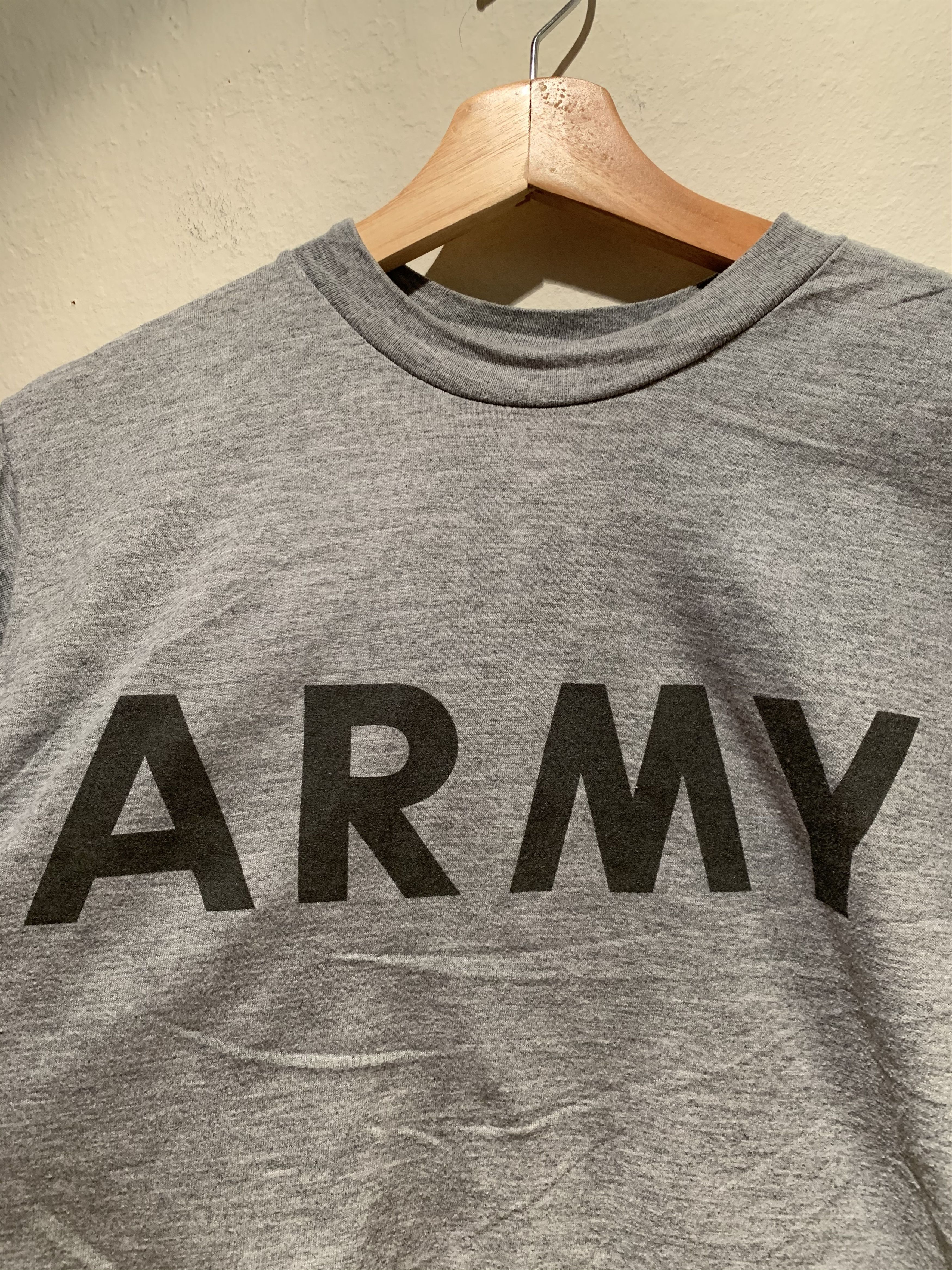 Vintage *RARE* US Army 3M Reflective T-Shirt - Small Size US S / EU 44-46 / 1 - 2 Thumbnail