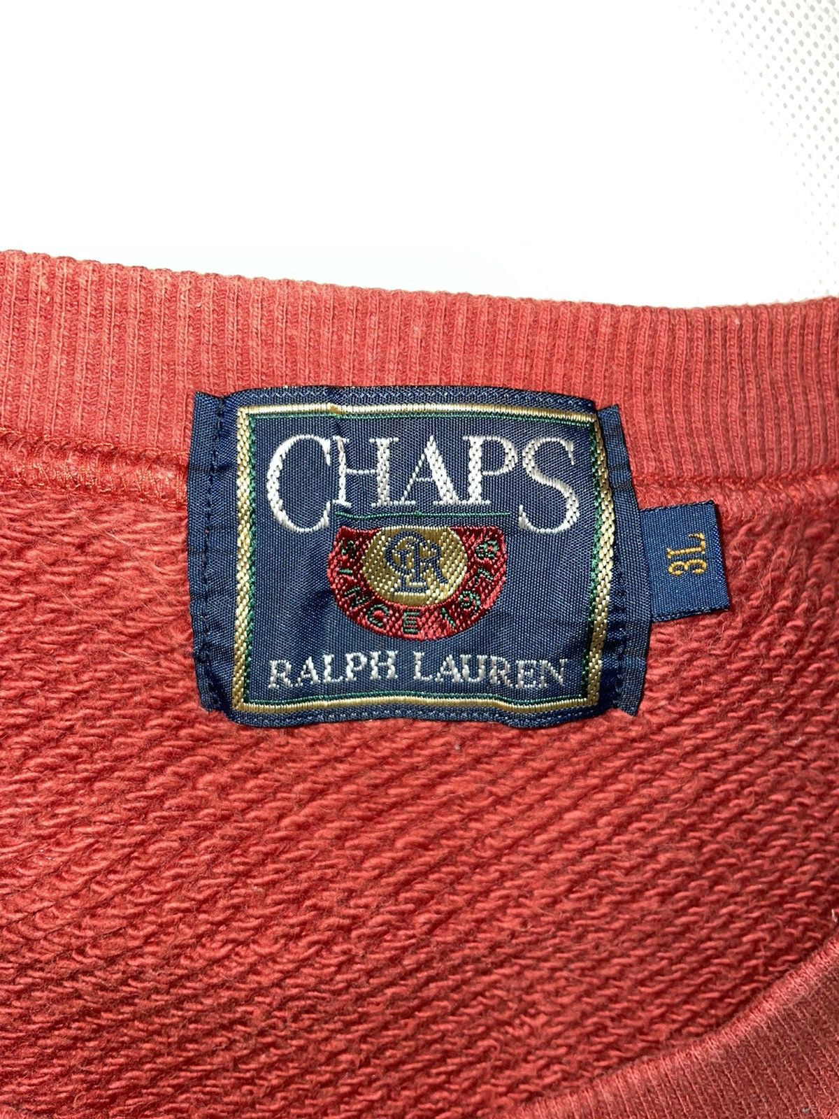 Chaps Ralph Lauren Vintage Chaps Ralph Lauren Embroidery Sweatshirt 90s rare o Size US L / EU 52-54 / 3 - 8 Thumbnail