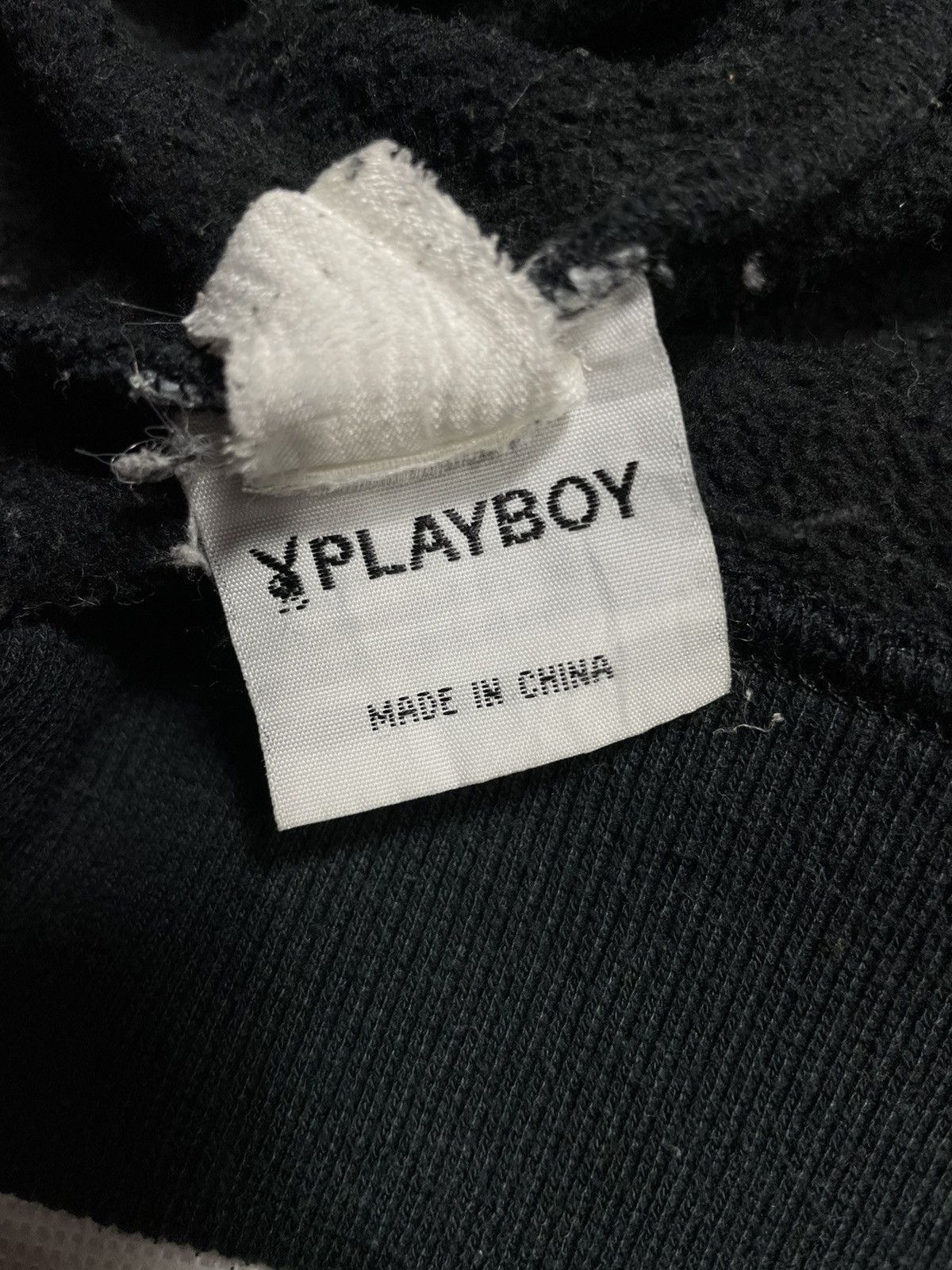 Playboy × Vintage Vintage playboy Sweatshirt 90s jumper big logo sleeve Size US M / EU 48-50 / 2 - 7 Thumbnail