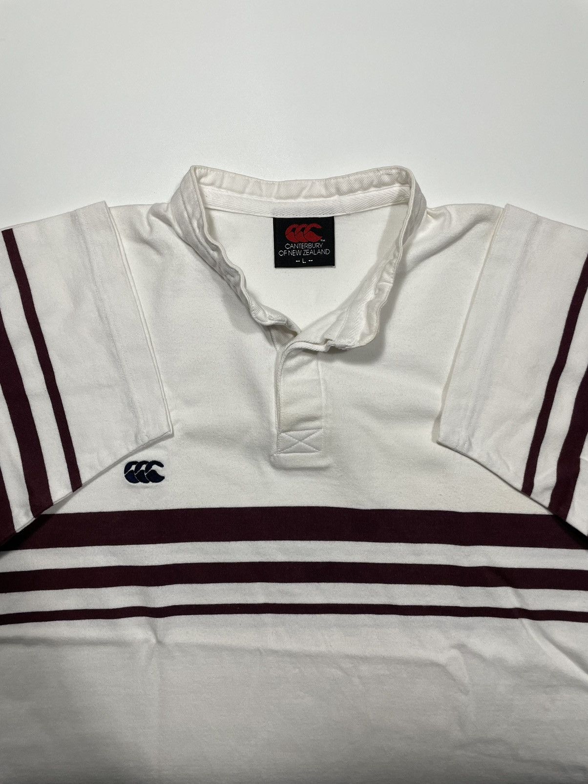 Canterbury of New Zealand × Vintage Vintage Canterbury New Zealand Rugby shirt sports 90s rare Size US L / EU 52-54 / 3 - 3 Thumbnail