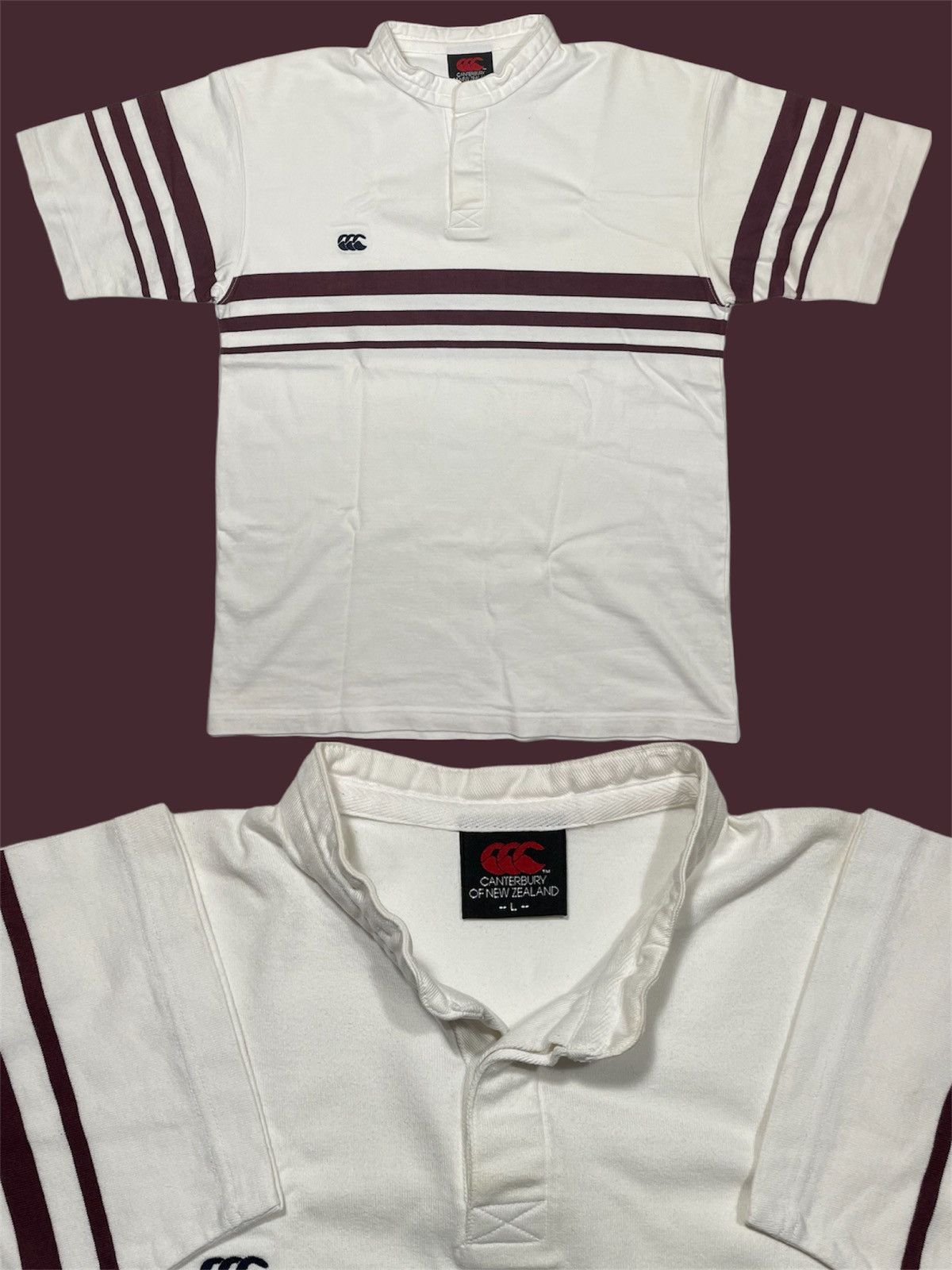 Canterbury of New Zealand × Vintage Vintage Canterbury New Zealand Rugby shirt sports 90s rare Size US L / EU 52-54 / 3 - 2 Thumbnail