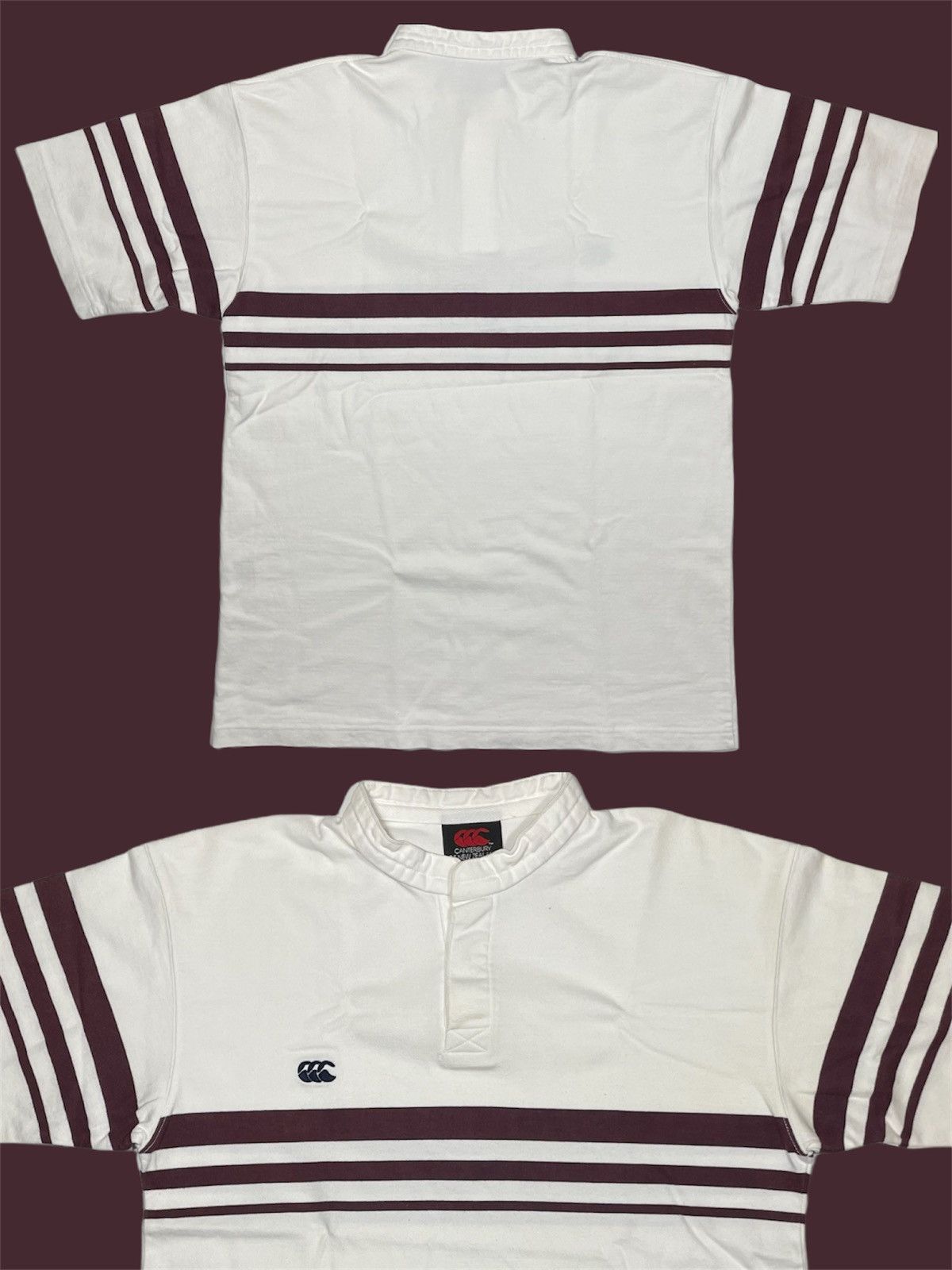 Canterbury of New Zealand × Vintage Vintage Canterbury New Zealand Rugby shirt sports 90s rare Size US L / EU 52-54 / 3 - 1 Thumbnail