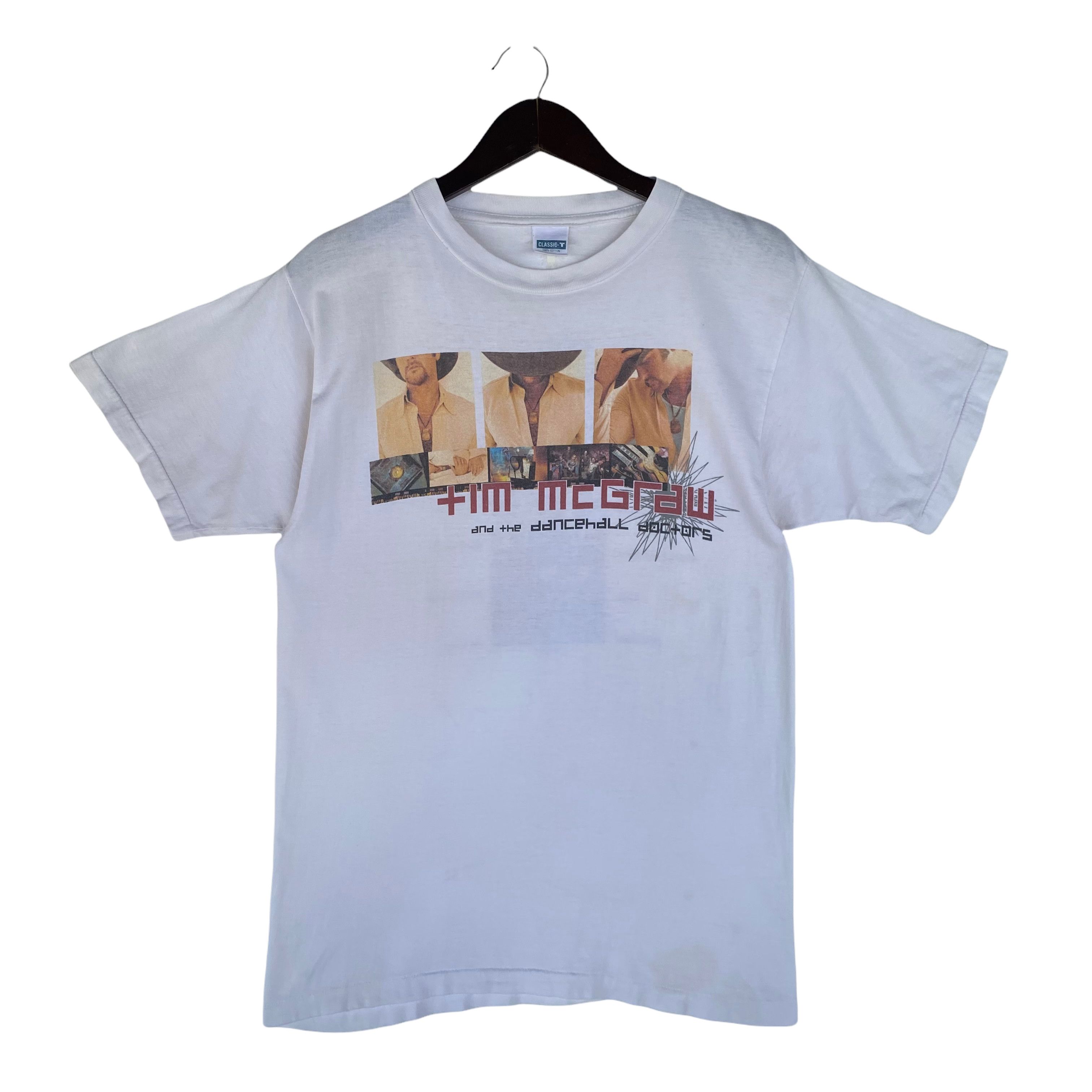 Band Tees × Vintage VINTAGE TIM MCGRAW country solo singer tour 2003 tee shirt Size US M / EU 48-50 / 2 - 1 Thumbnail