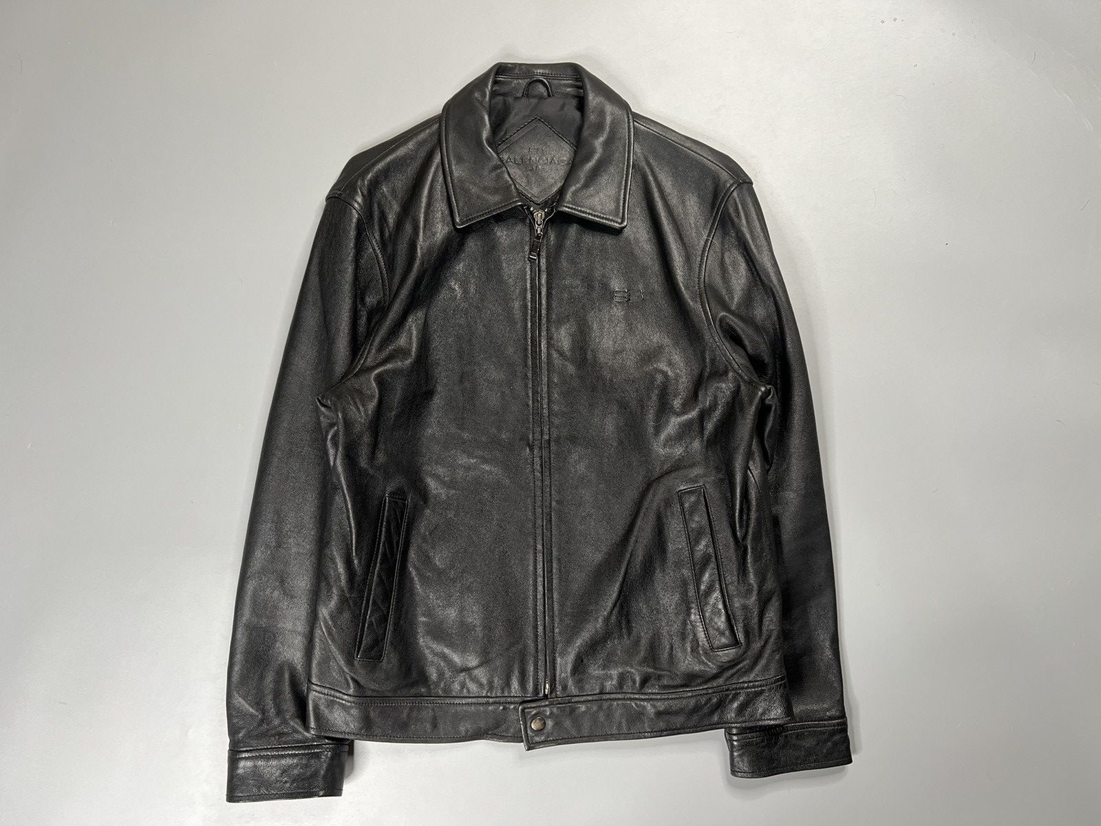 【バレンシアガ】 Jackets - Leather Jackets ジャケット Leather jacket Balenciaga Black size 3 0 - 6 in Leather