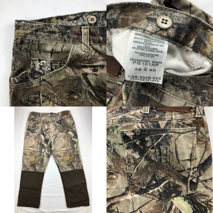 Wrangler Wrangler Pro Gear Briar Brush Camo Hunting Pants Mens 38x30