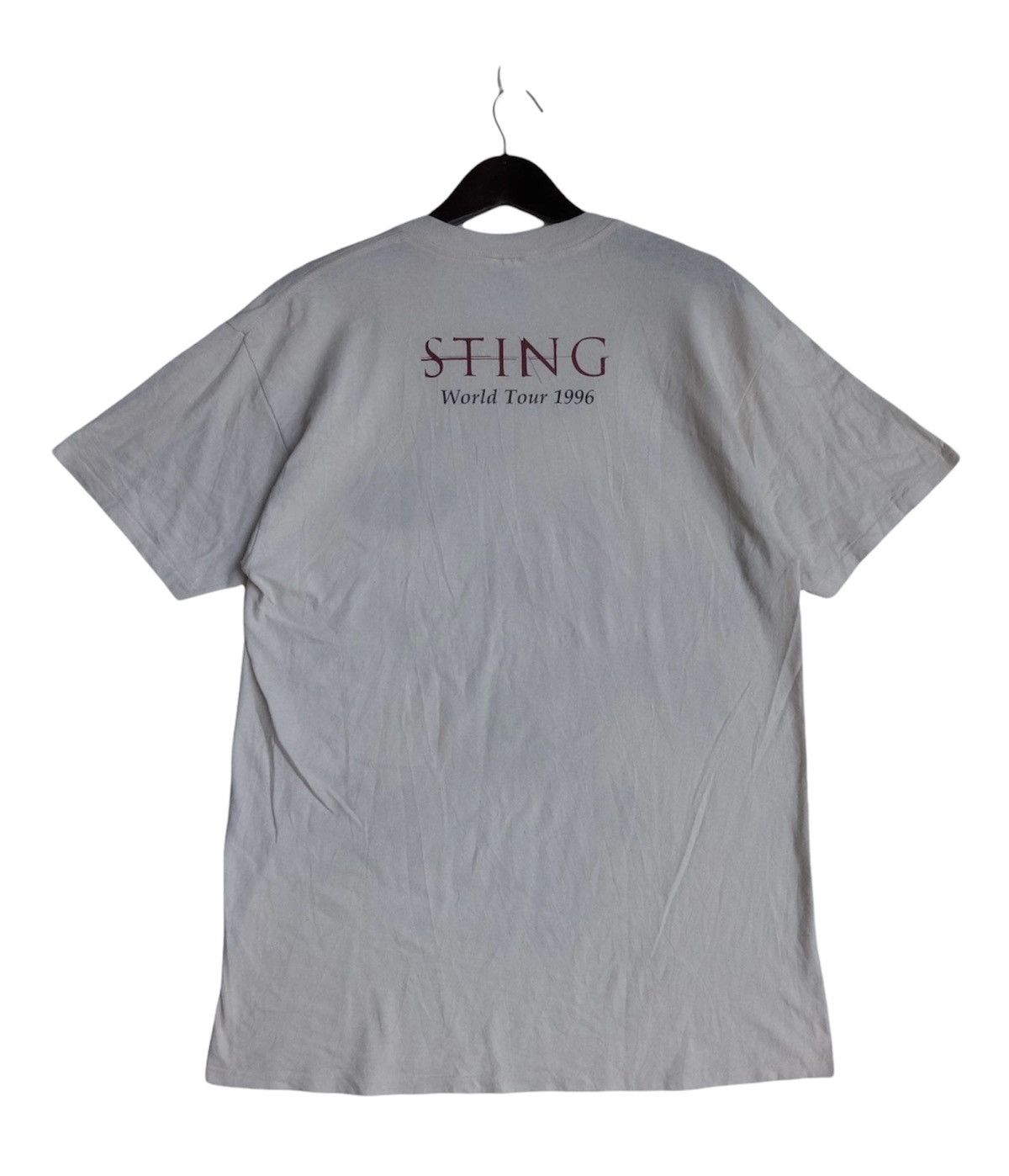 Band Tees 💥VINTAGE 90s STING pop new wave world tour 1996 tee shirt Size US L / EU 52-54 / 3 - 2 Thumbnail