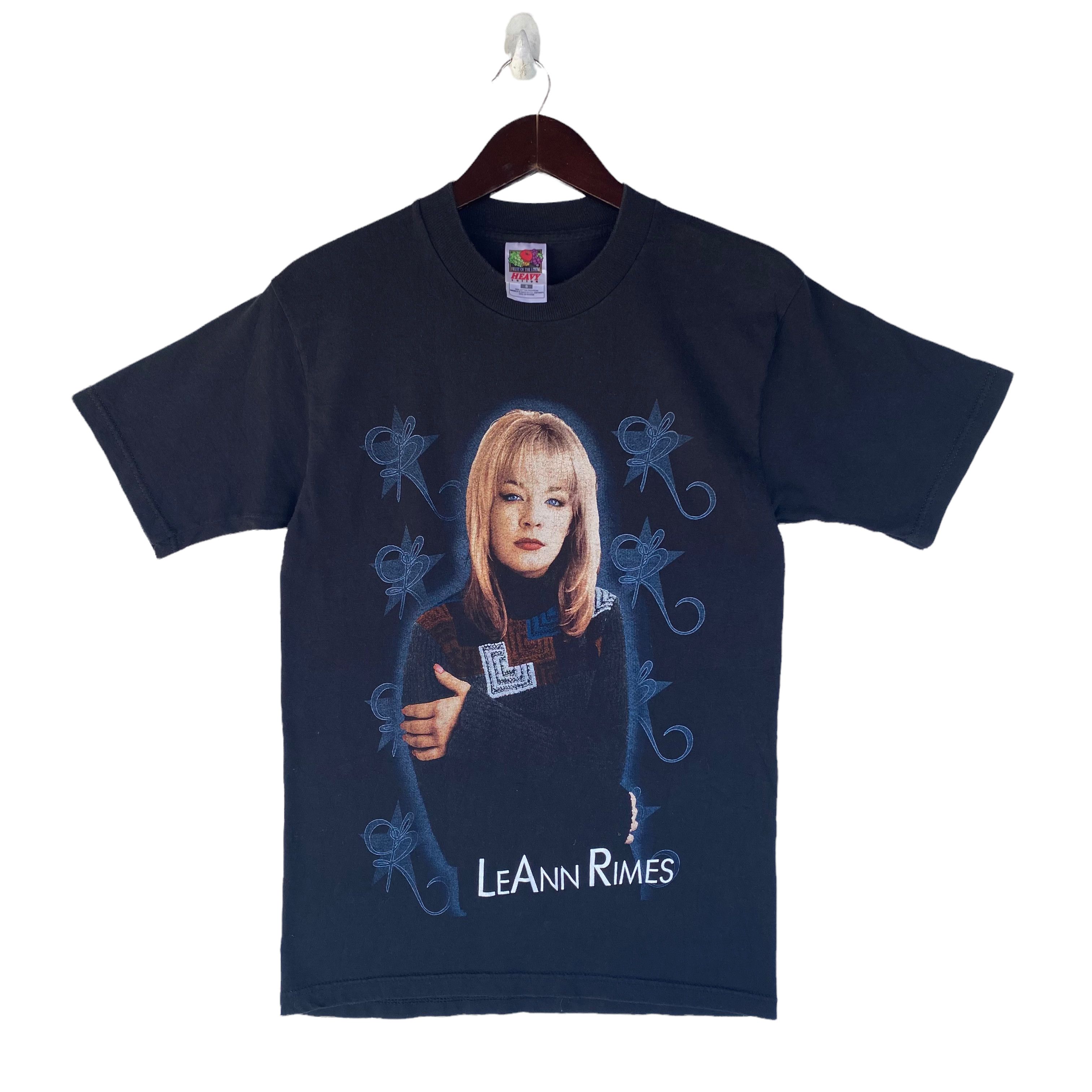 Band Tees VINTAGE 90s LeAnn Rimes Dance Pop Solo singer tee shirt Size US S / EU 44-46 / 1 - 1 Thumbnail