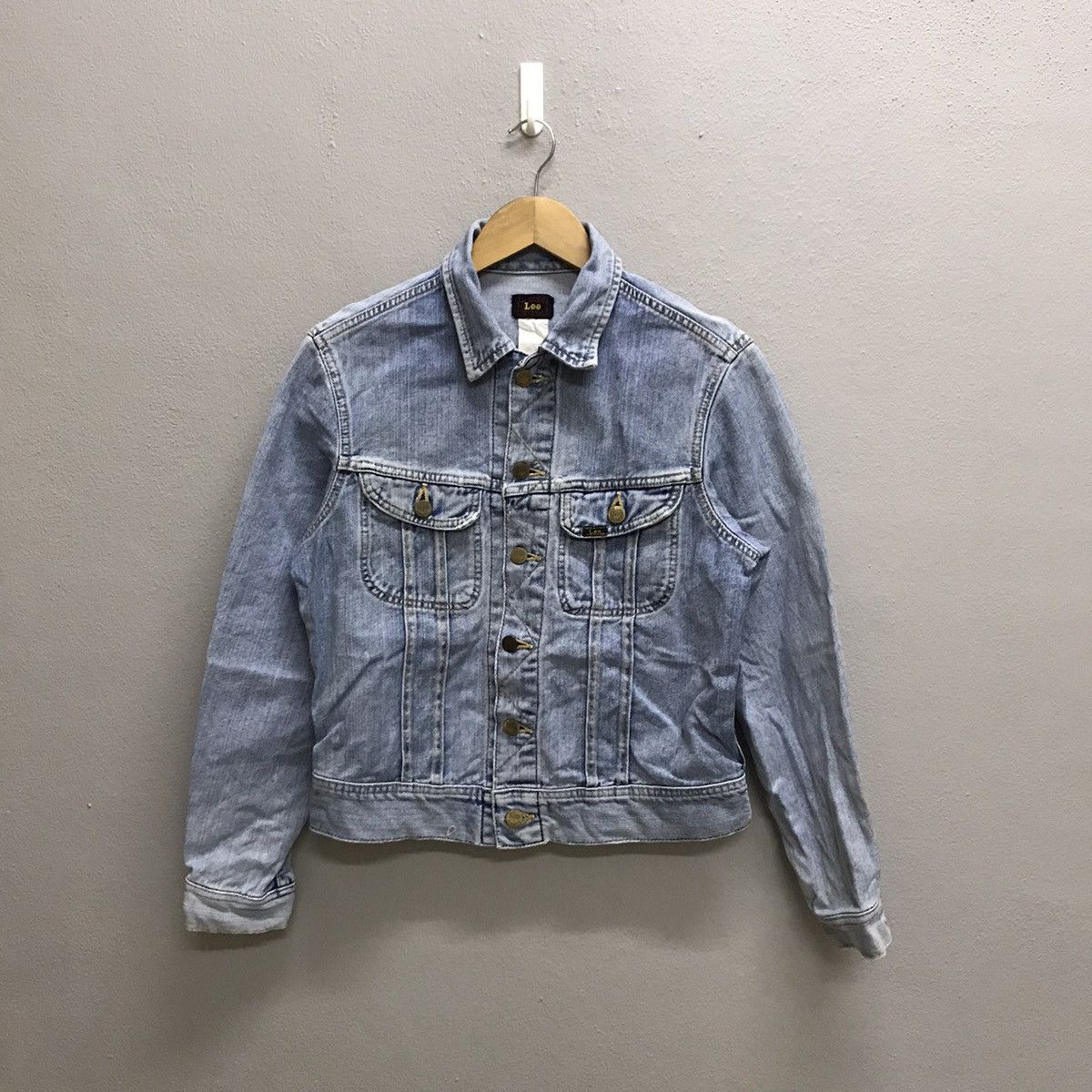 Lee VINTAGE 90s LEE RIDERS DENIM JACKET JEANS Size US XS / EU 42 / 0 - 3 Thumbnail