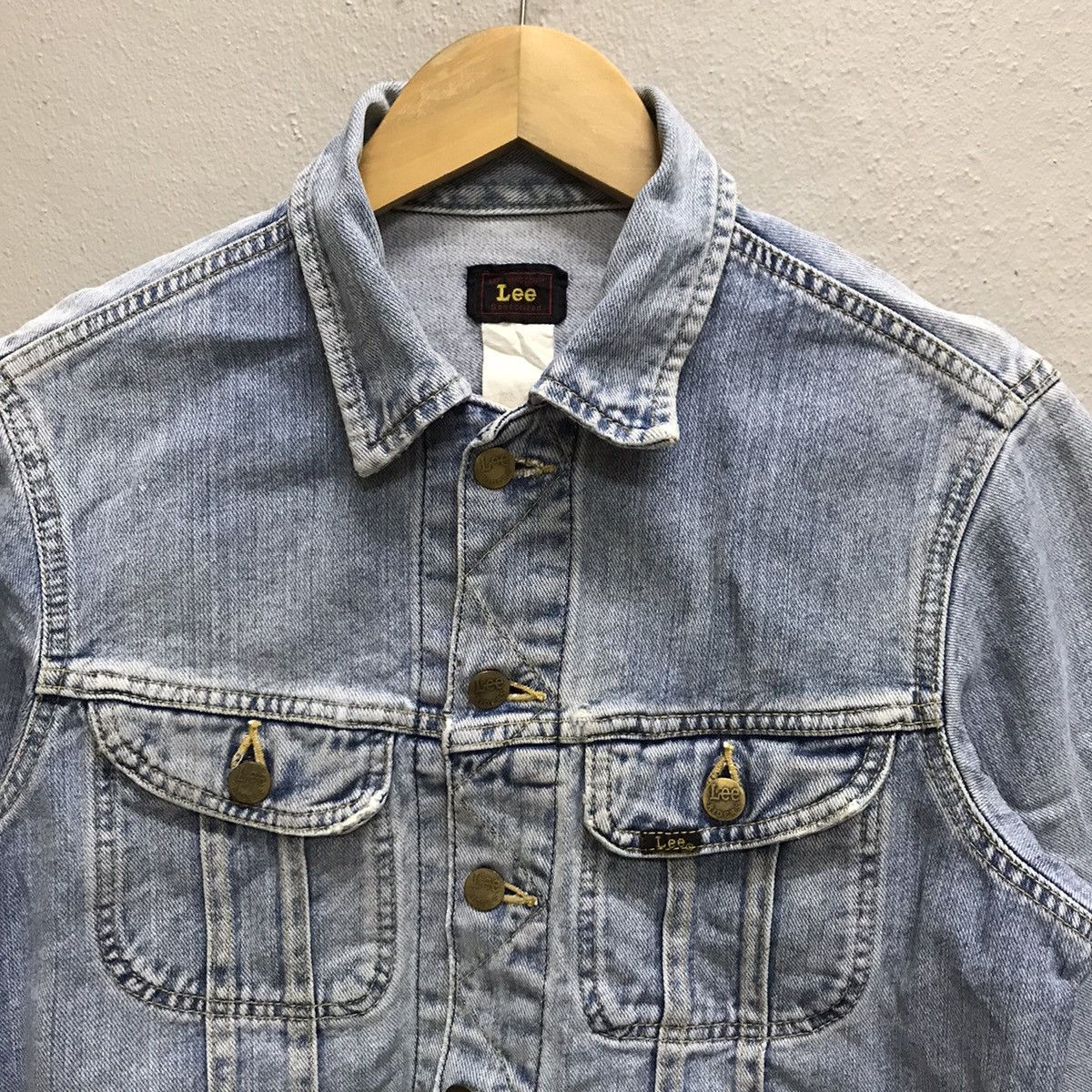 Lee VINTAGE 90s LEE RIDERS DENIM JACKET JEANS Size US XS / EU 42 / 0 - 4 Thumbnail