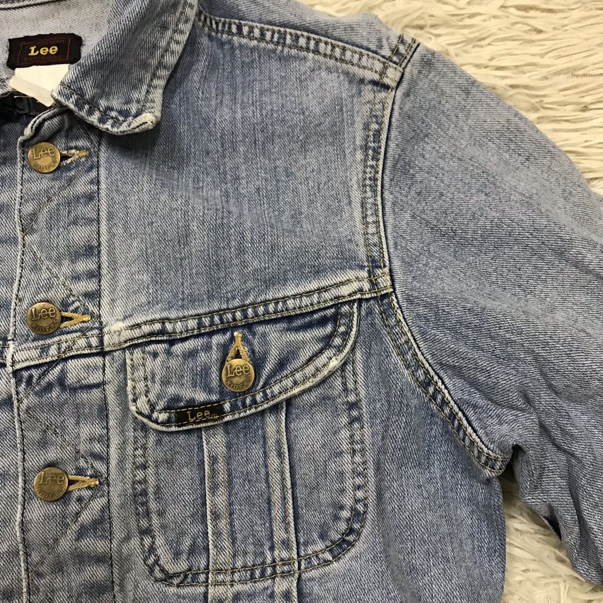 Lee VINTAGE 90s LEE RIDERS DENIM JACKET JEANS Size US XS / EU 42 / 0 - 11 Thumbnail