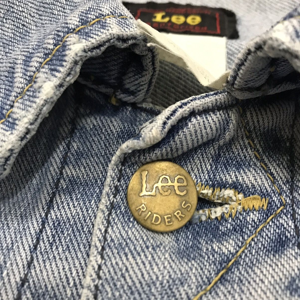 Lee VINTAGE 90s LEE RIDERS DENIM JACKET JEANS Size US XS / EU 42 / 0 - 14 Thumbnail