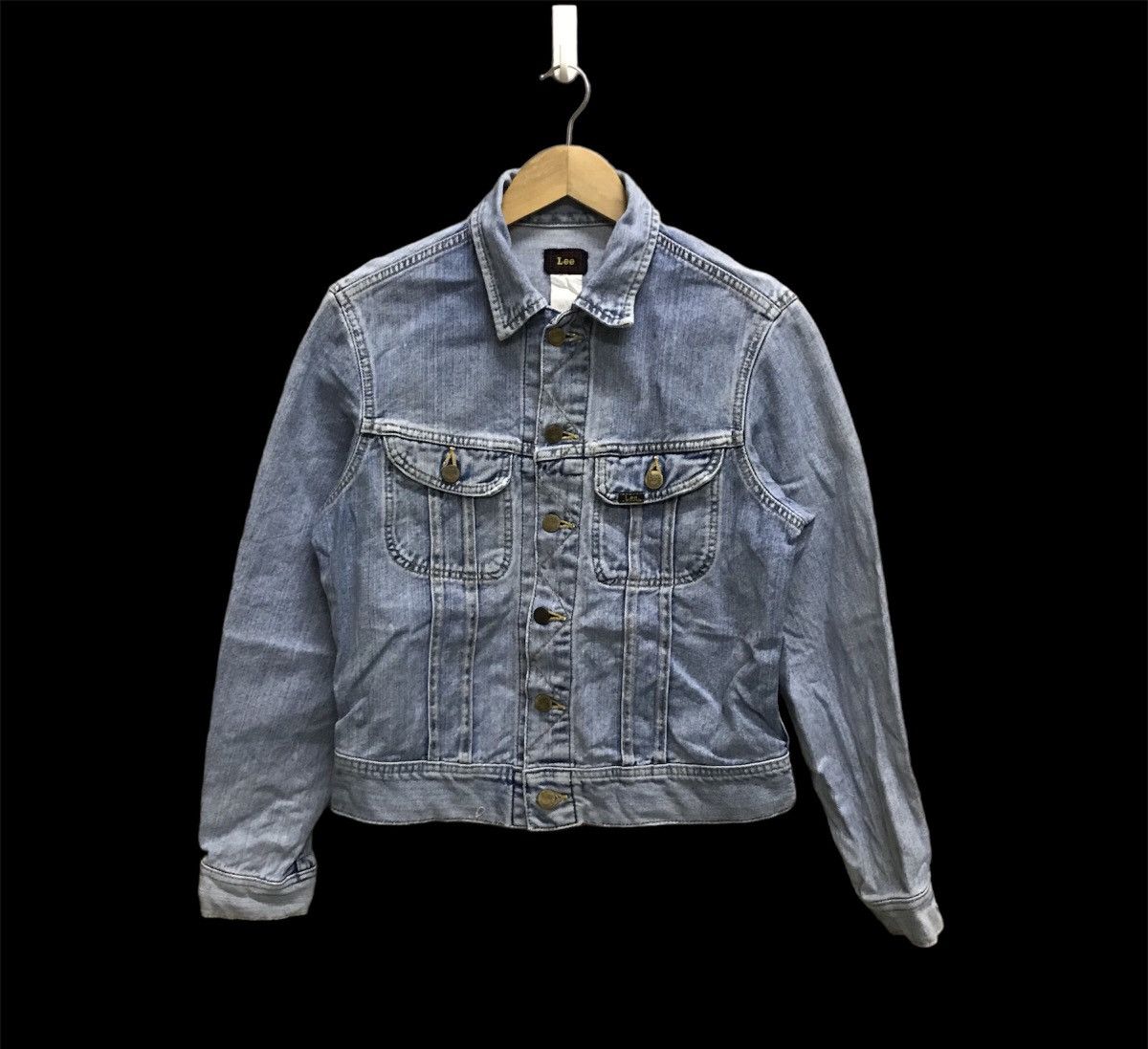 Lee VINTAGE 90s LEE RIDERS DENIM JACKET JEANS Size US XS / EU 42 / 0 - 1 Thumbnail