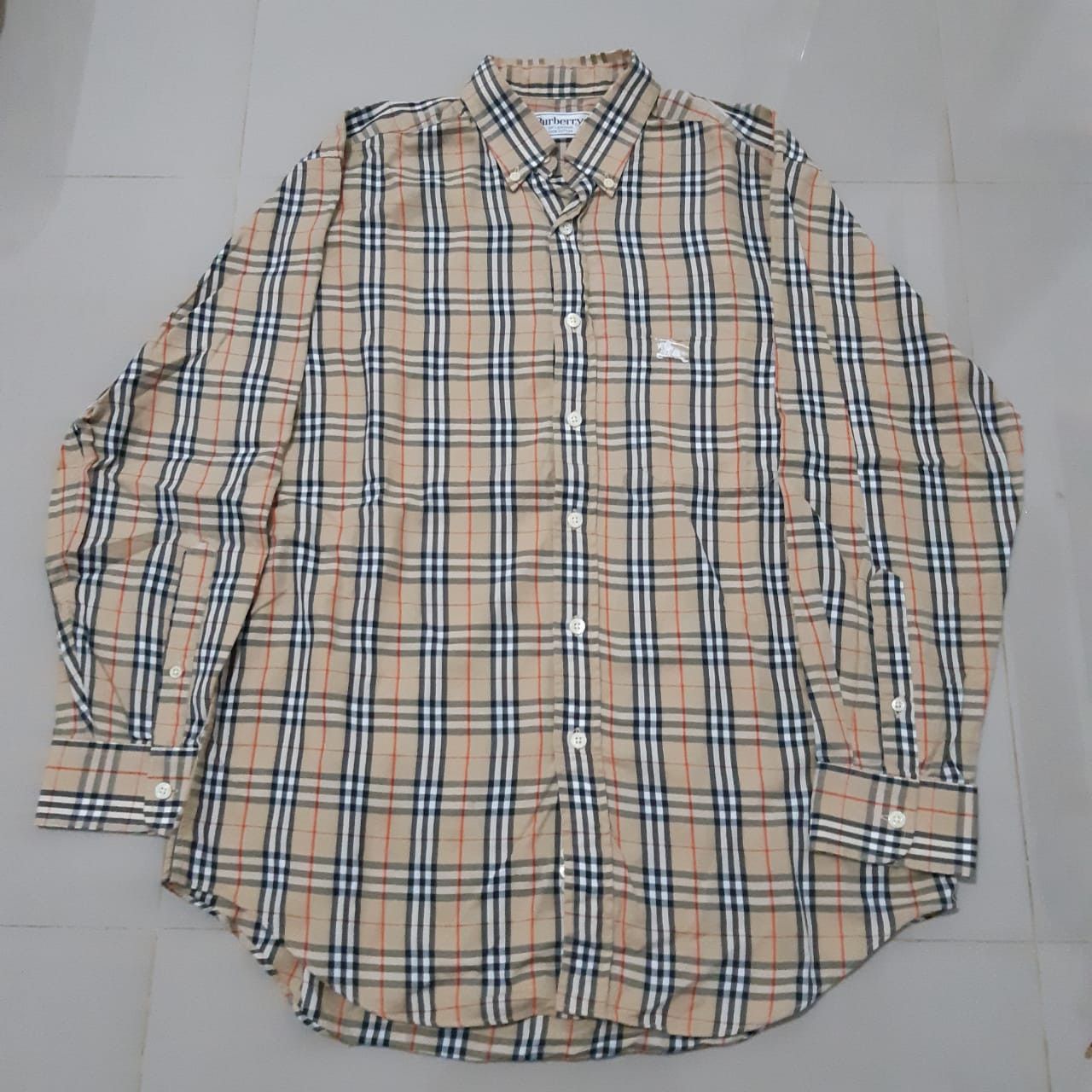 Vintage Burberry nova check shirt