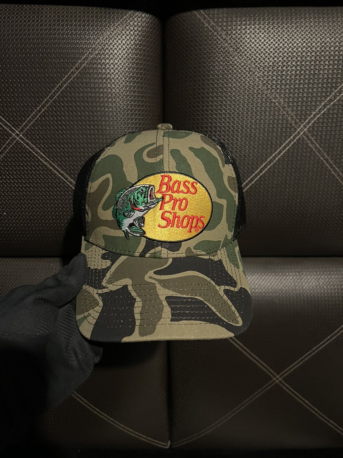 Bass Pro Shops × Vintage Bass Pro Shops Trucker Hat Size ONE SIZE - 2 Thumbnail