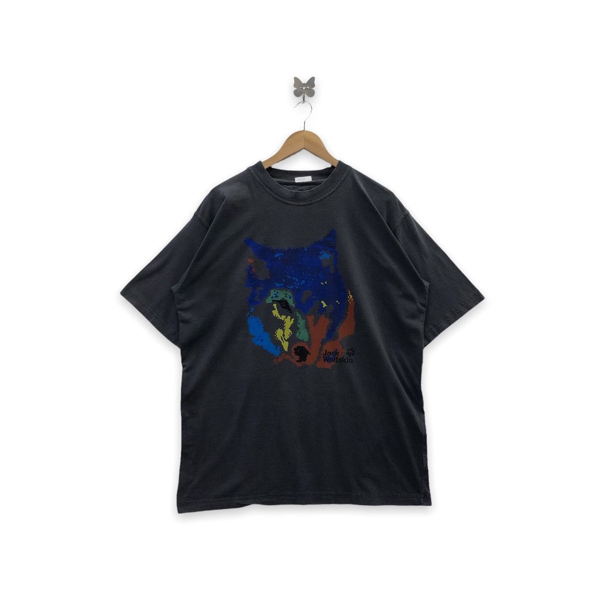 ‘Rare!! Vintage Jack Wolfskin T-shirt
