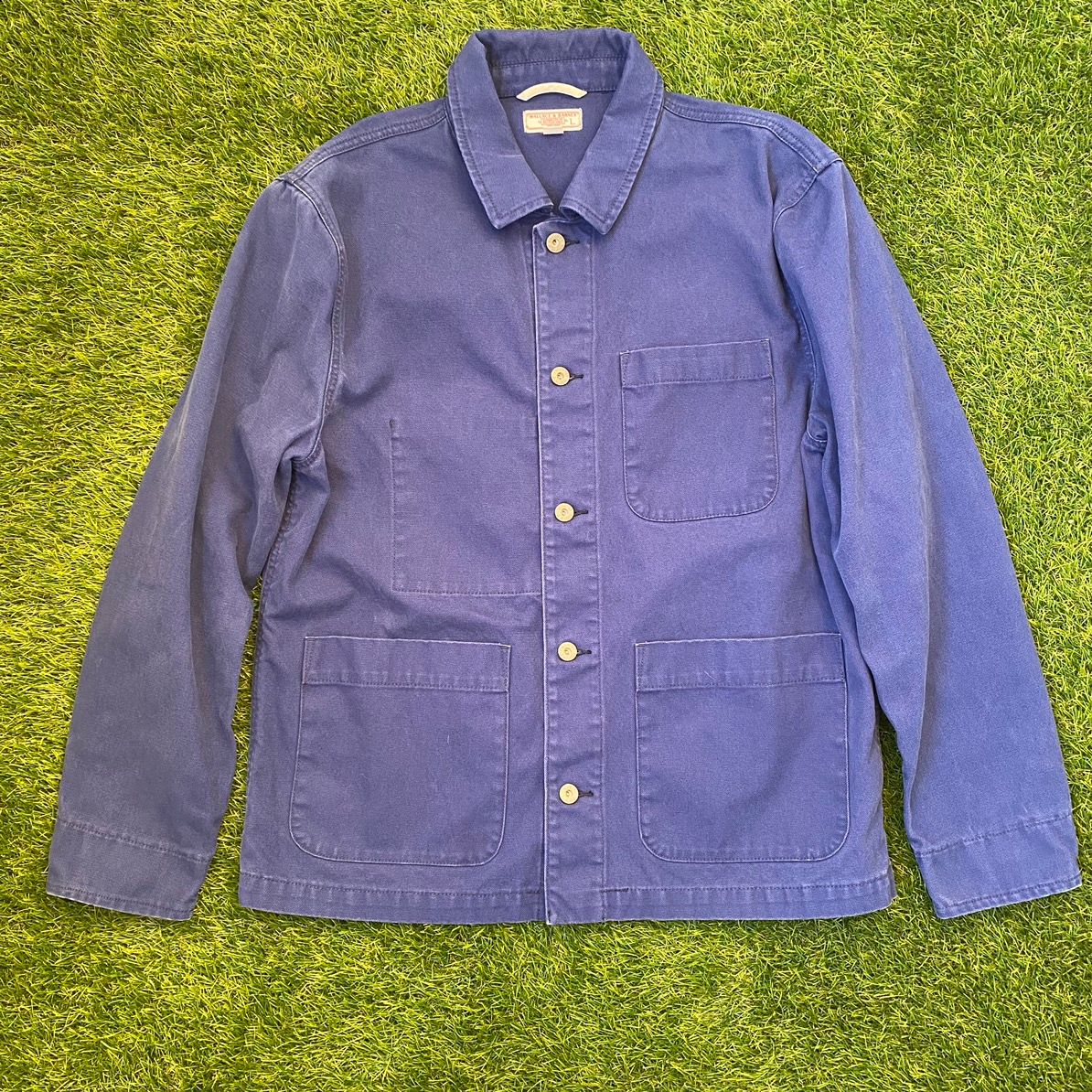 Vintage Wallace and Barnes Canvas French Chore Coat | Grailed