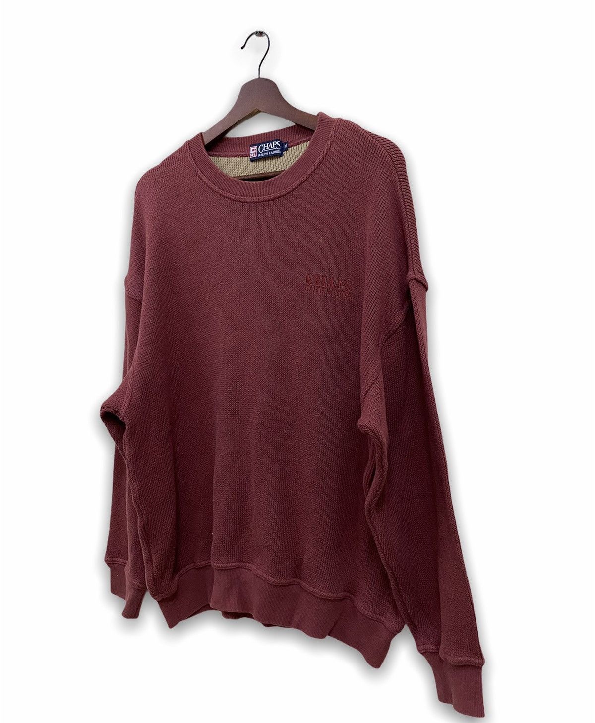 Chaps Ralph Lauren × Ralph Lauren × Vintage Ralph Lauren Chaps Knitwear Sweater Size US XL / EU 56 / 4 - 2 Thumbnail