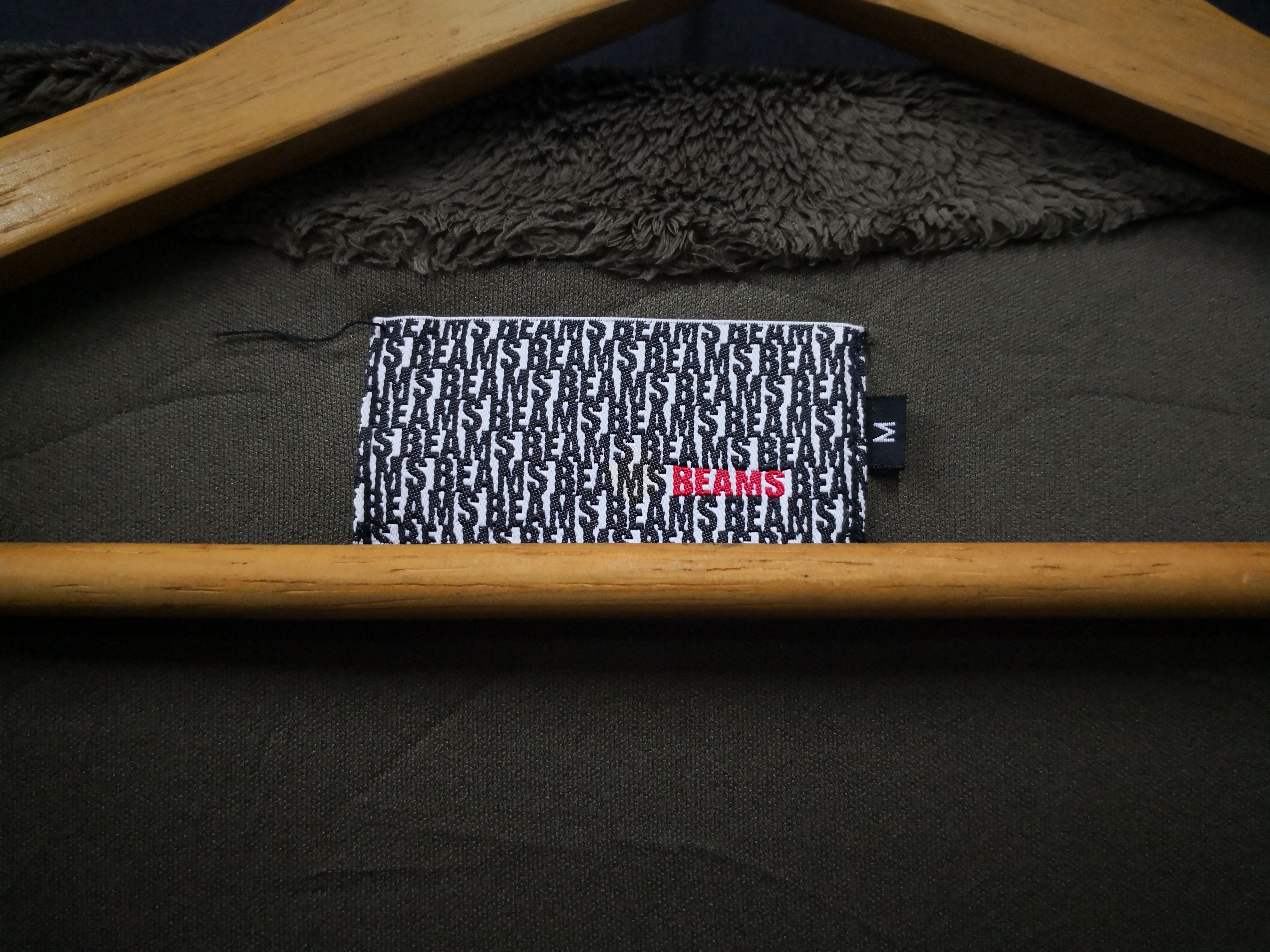 beams Skull logo Fleece Warm Jacket