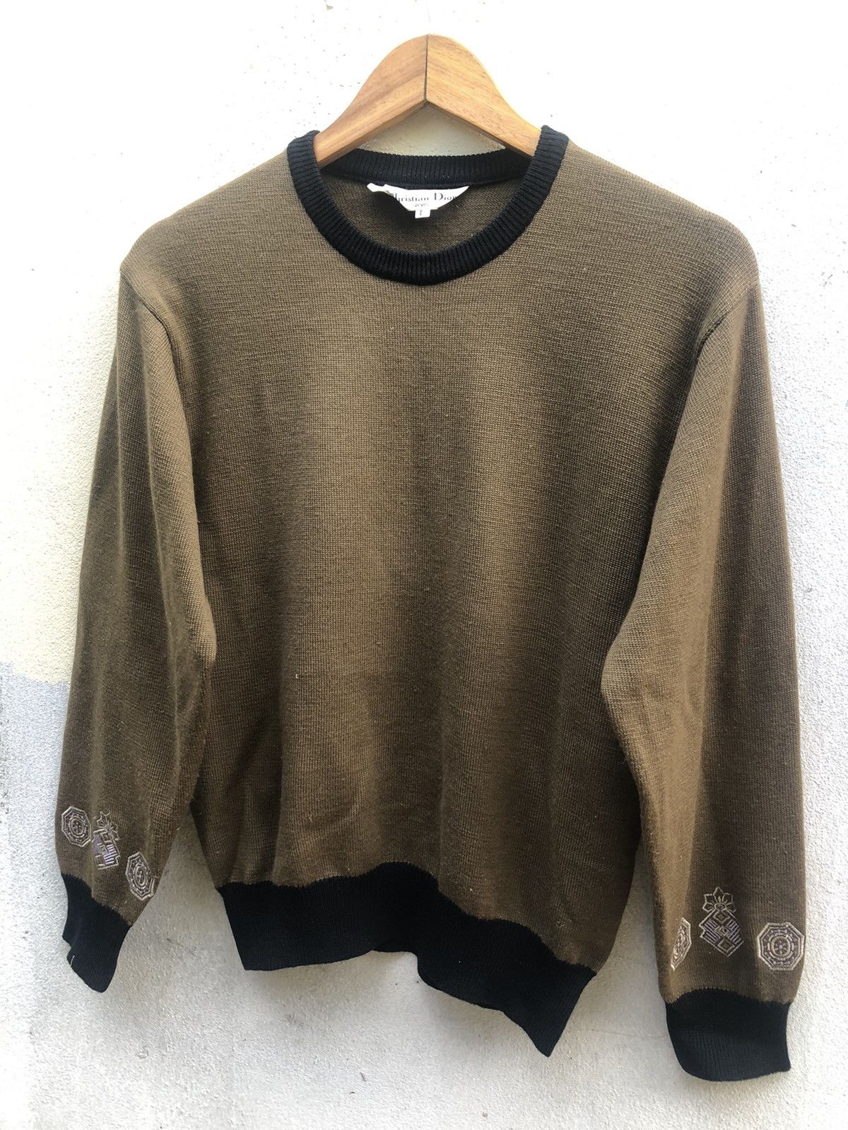 Dior Christian Dior sweatshirt ringger Size L / US 10 / IT 46 - 3 Thumbnail