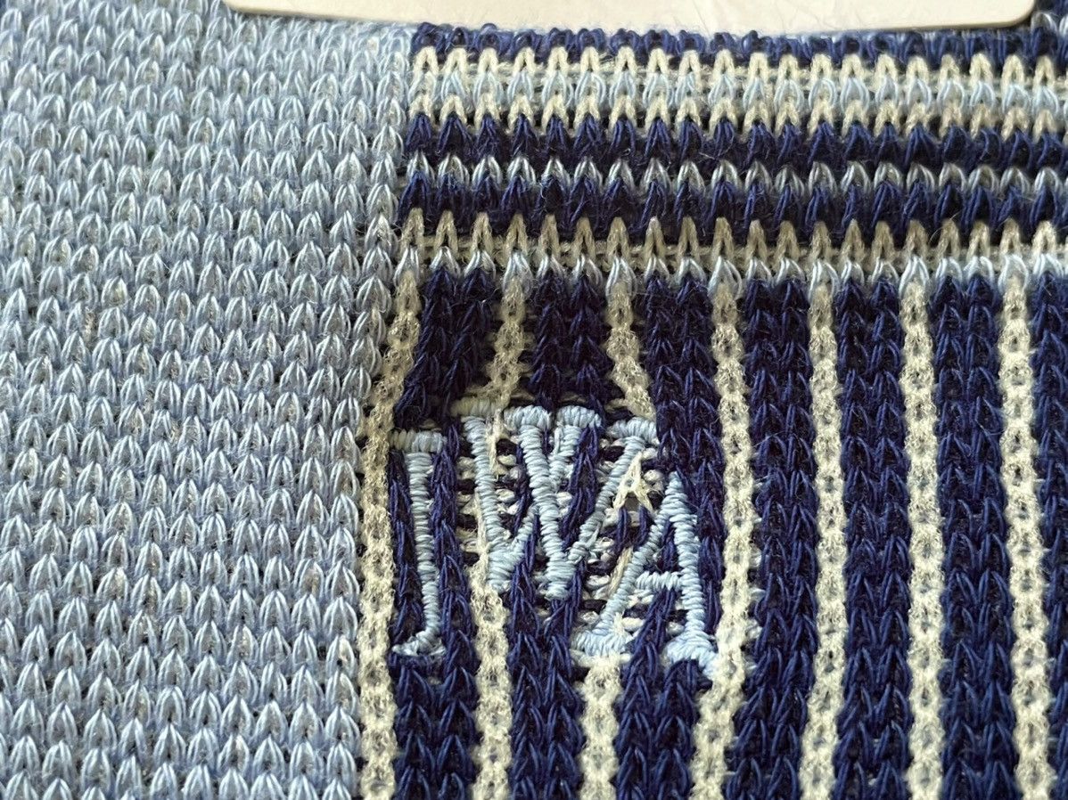 JW Anderson × Uniqlo Blue Navy White Patchwork Socks Dress Crew Tube Cotton Logo Size ONE SIZE - 7 Thumbnail