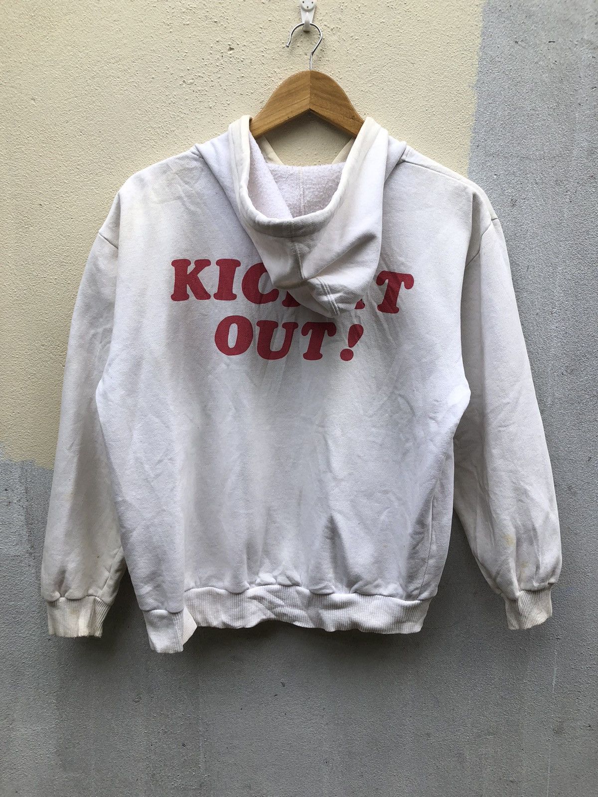 Hysteric Glamour Hysteric Glamour baddy powder White Hoodies Size US M / EU 48-50 / 2 - 2 Thumbnail