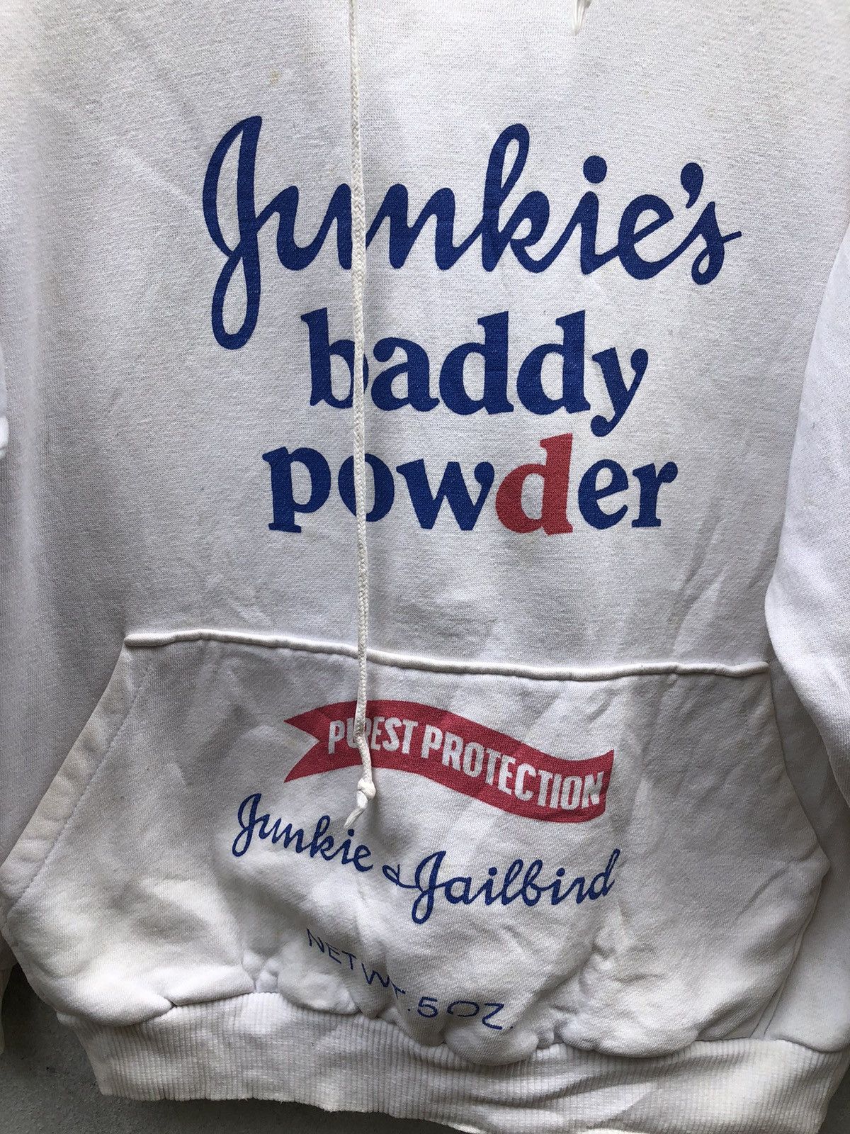 Hysteric Glamour Hysteric Glamour baddy powder White Hoodies Size US M / EU 48-50 / 2 - 5 Thumbnail