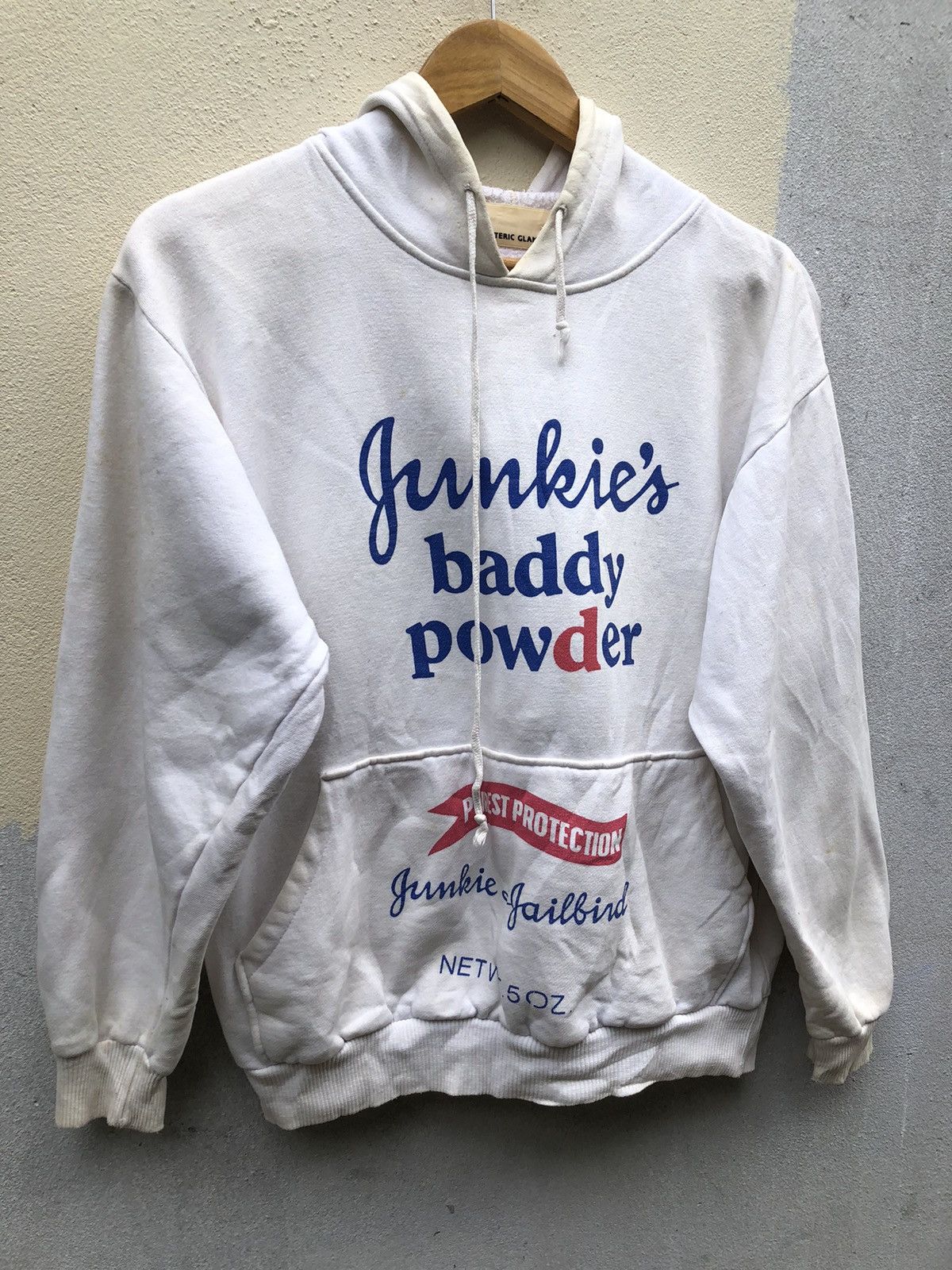 Hysteric Glamour Hysteric Glamour baddy powder White Hoodies Size US M / EU 48-50 / 2 - 3 Thumbnail