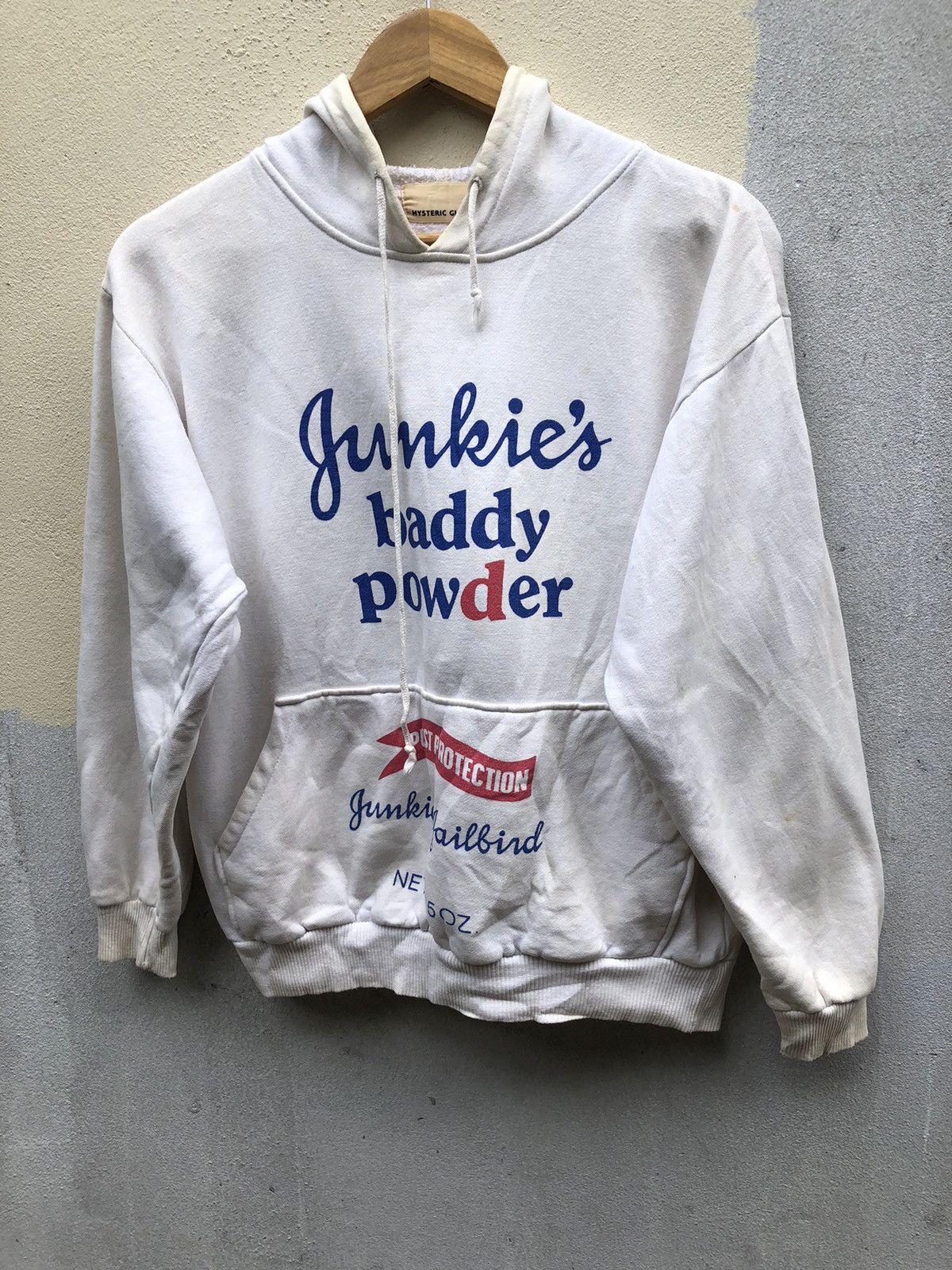 Hysteric Glamour Hysteric Glamour baddy powder White Hoodies Size US M / EU 48-50 / 2 - 4 Thumbnail
